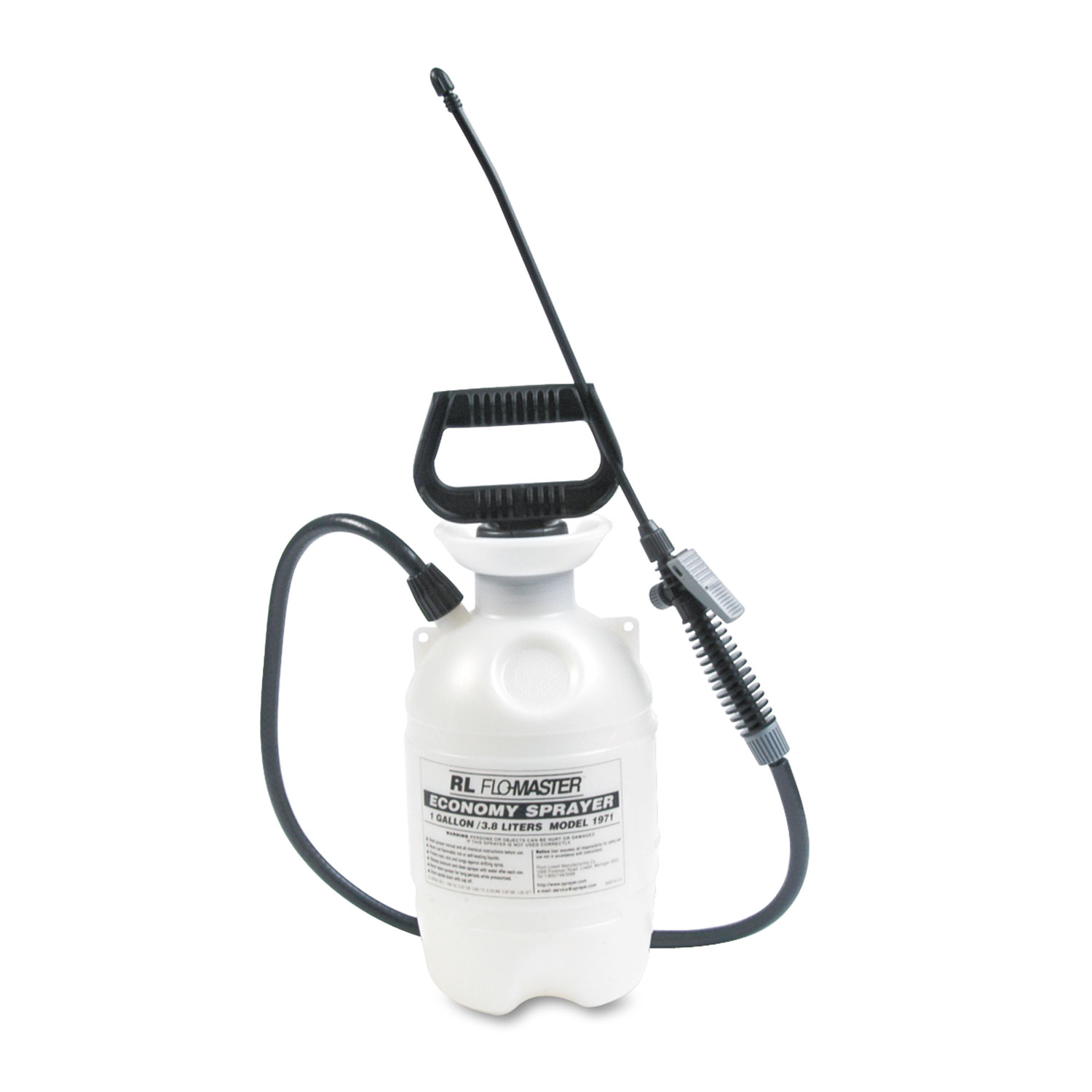 Standard Industrial Tank Sprayer with Adjustable Nozzle, 1 Gallon Capacity