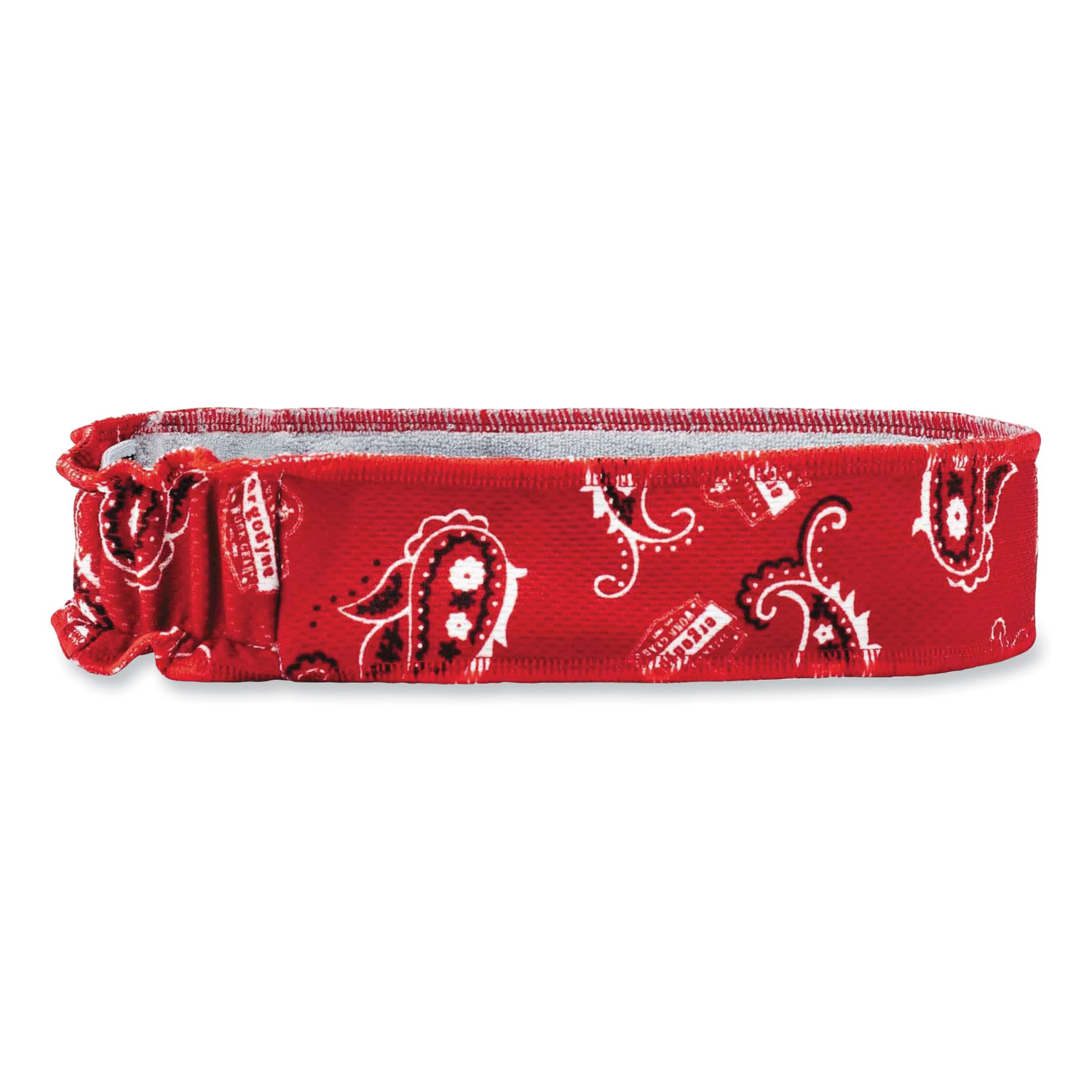 Chill-Its 6605 High-Performance Cotton Terry Cloth Sweatband, One Size Fits Most, Red Western