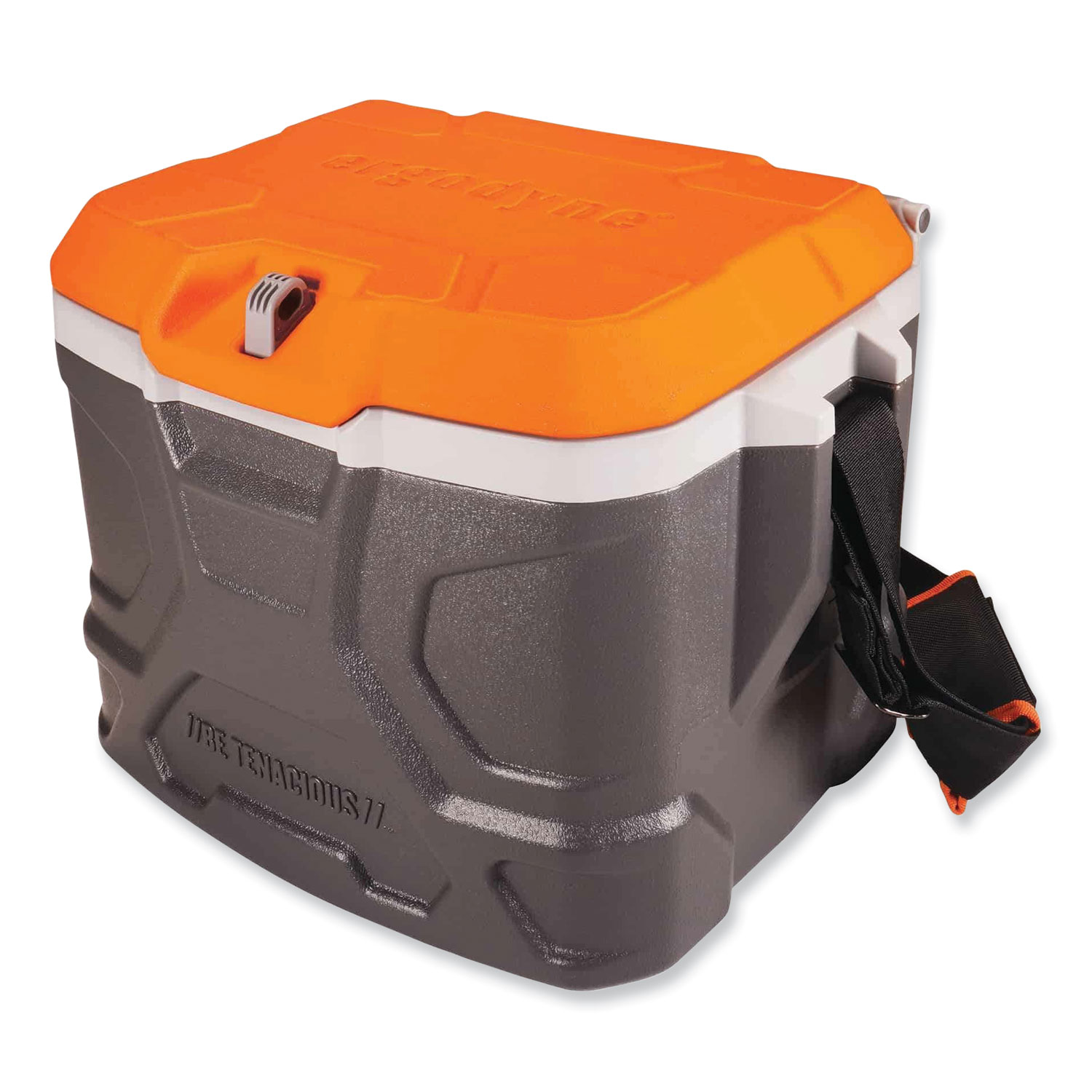 ergodyne® Chill-Its 5170 17-Quart Industrial Hard Sided Cooler, Orange/Gray, 30/Pallet