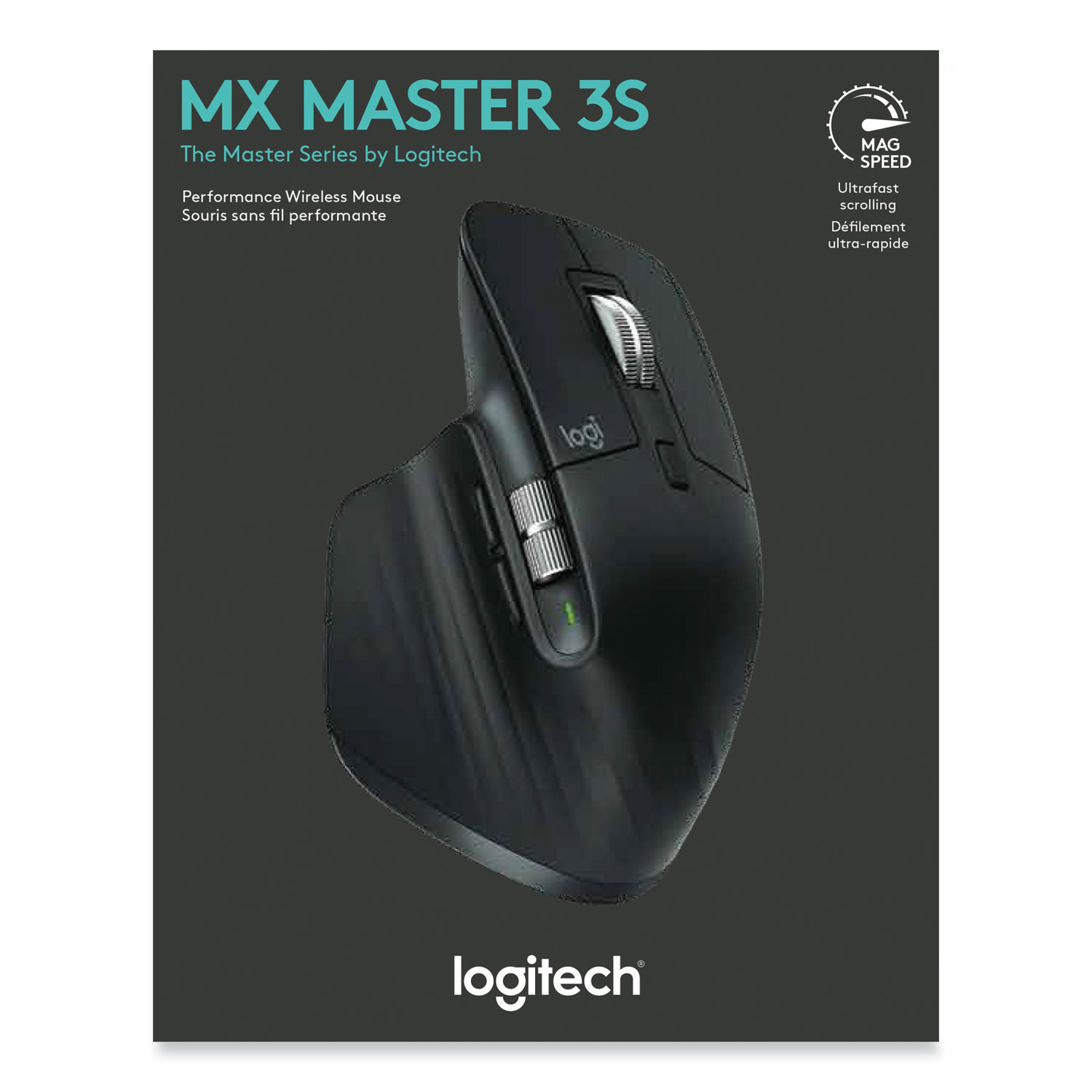 Souris sans fil Logitech Master Série MX Master 3S pour Mac