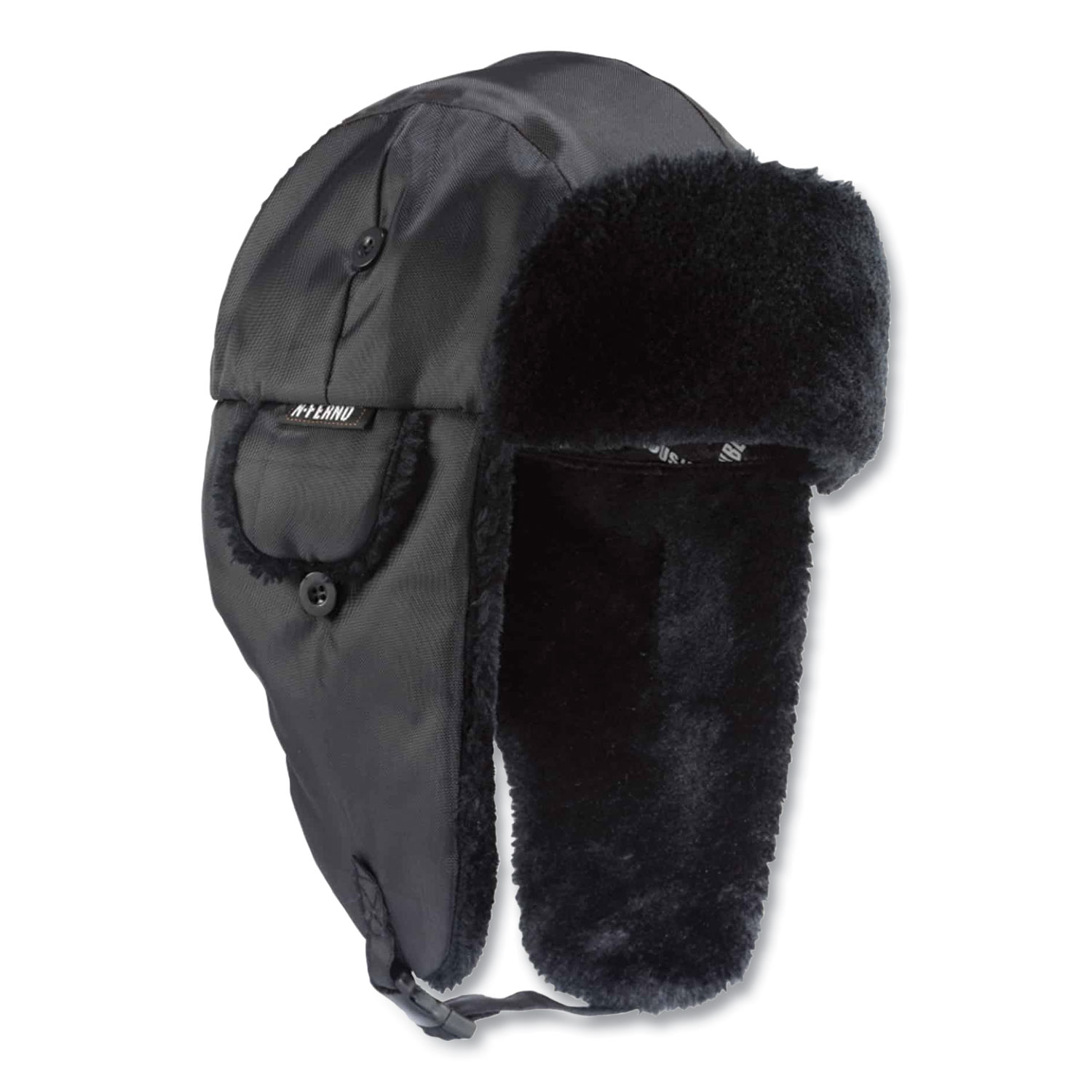 N-Ferno 6802 Classic Trapper Hat, Small/Medium, Black