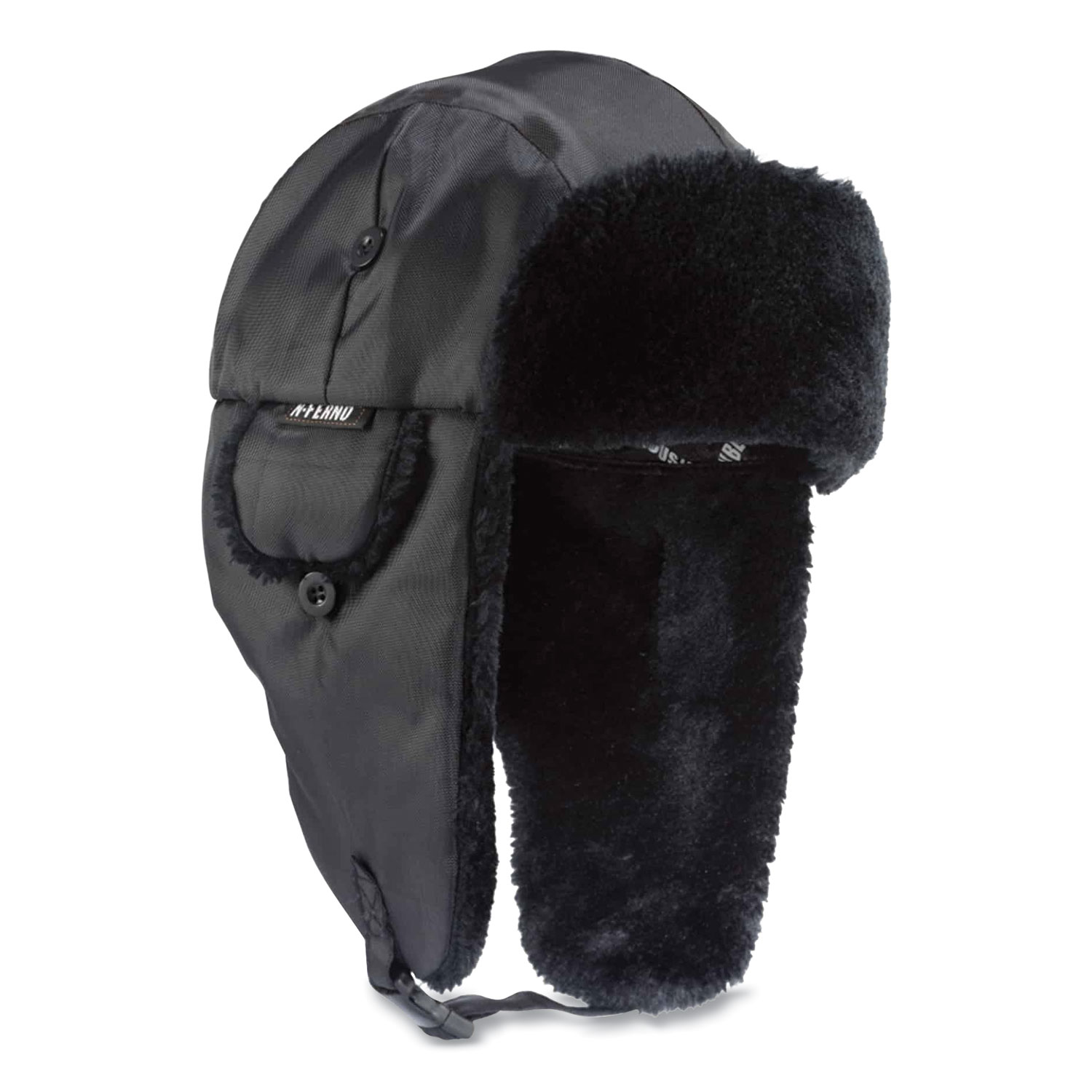 N-Ferno 6802 Classic Trapper Hat, X-Small, Black