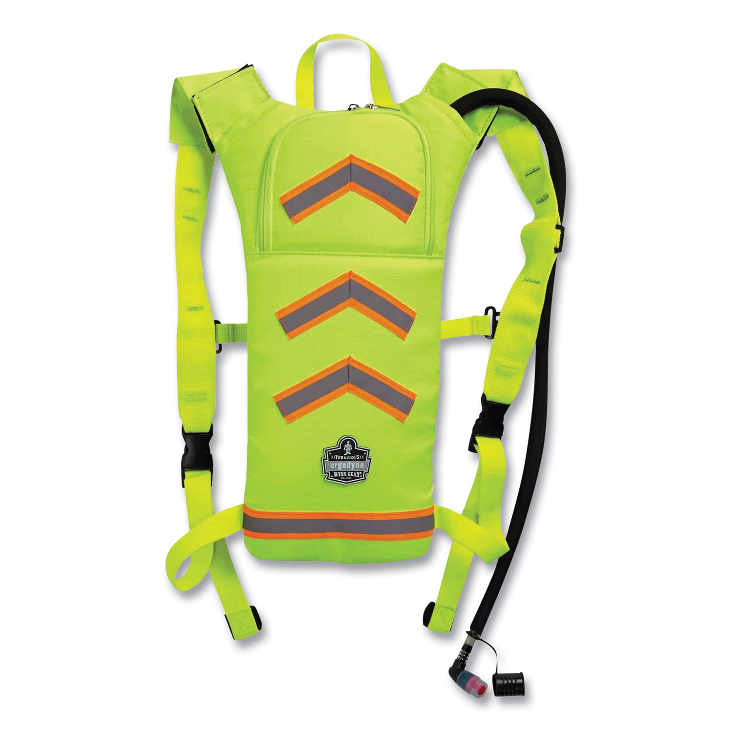 ergodyne® Chill-Its 5155 Low Profile Hydration Pack, 2 L, Hi-Vis Lime