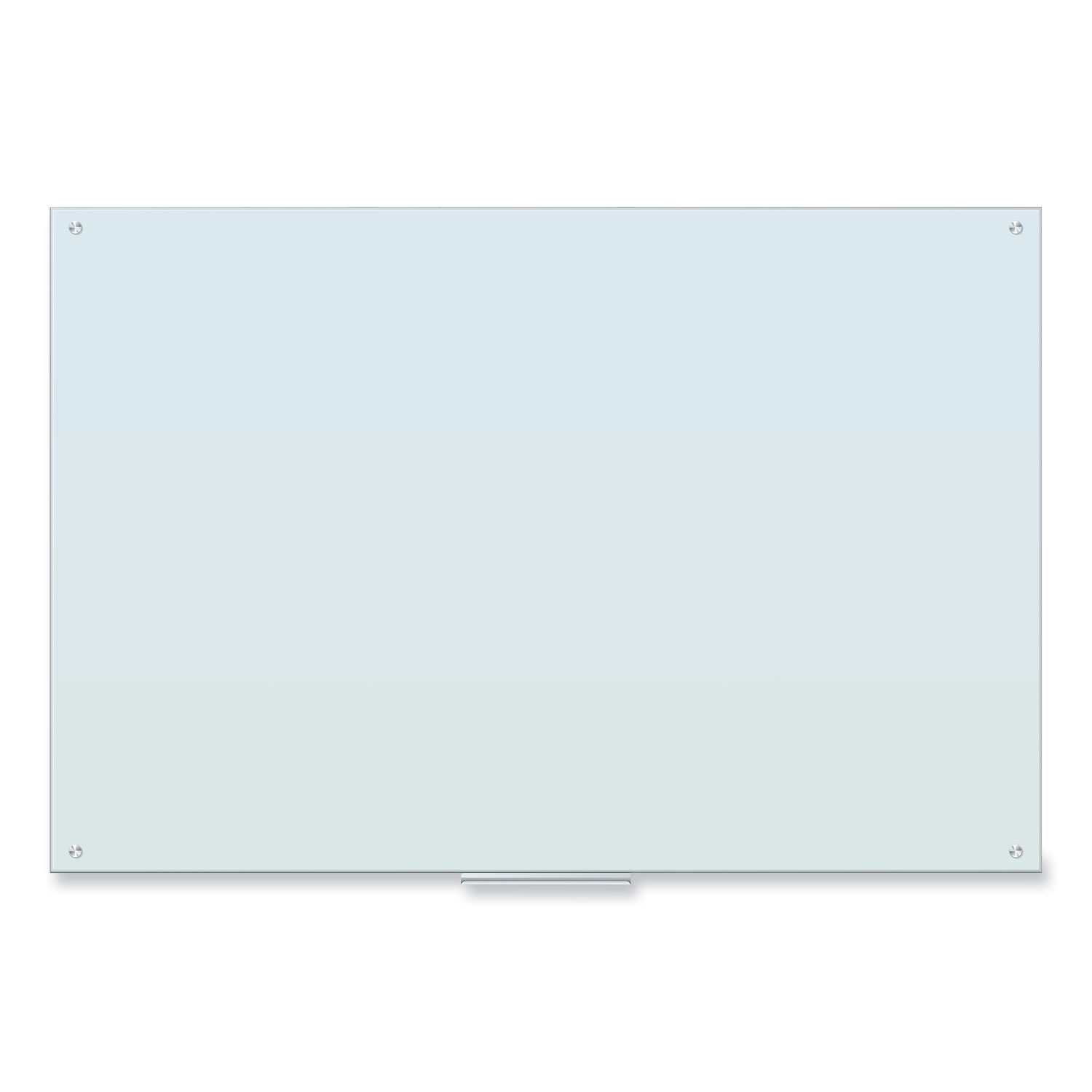 Glass Dry Erase Board, 70 x 47, White Surface - mastersupplyonline
