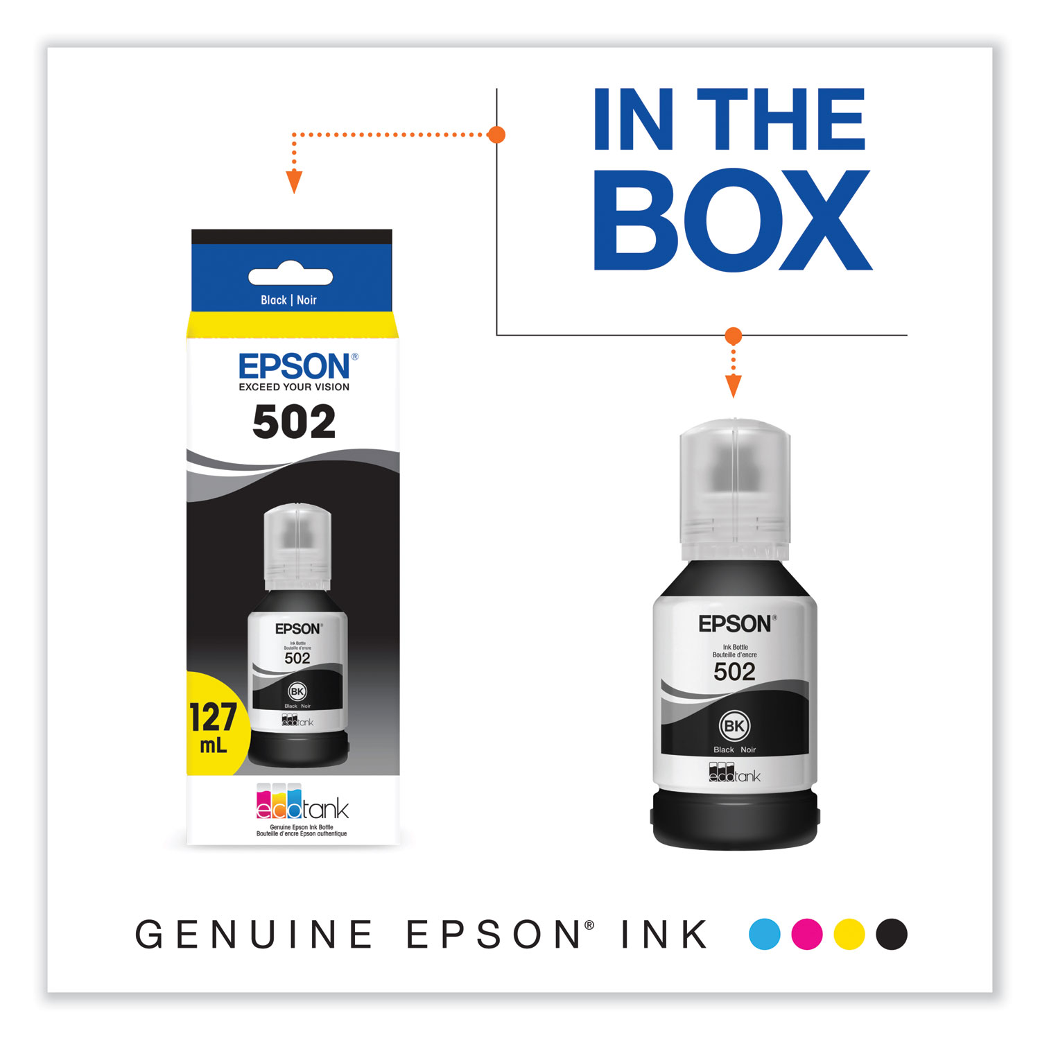 T502520-S (502) Ink by Epson® EPST502520S