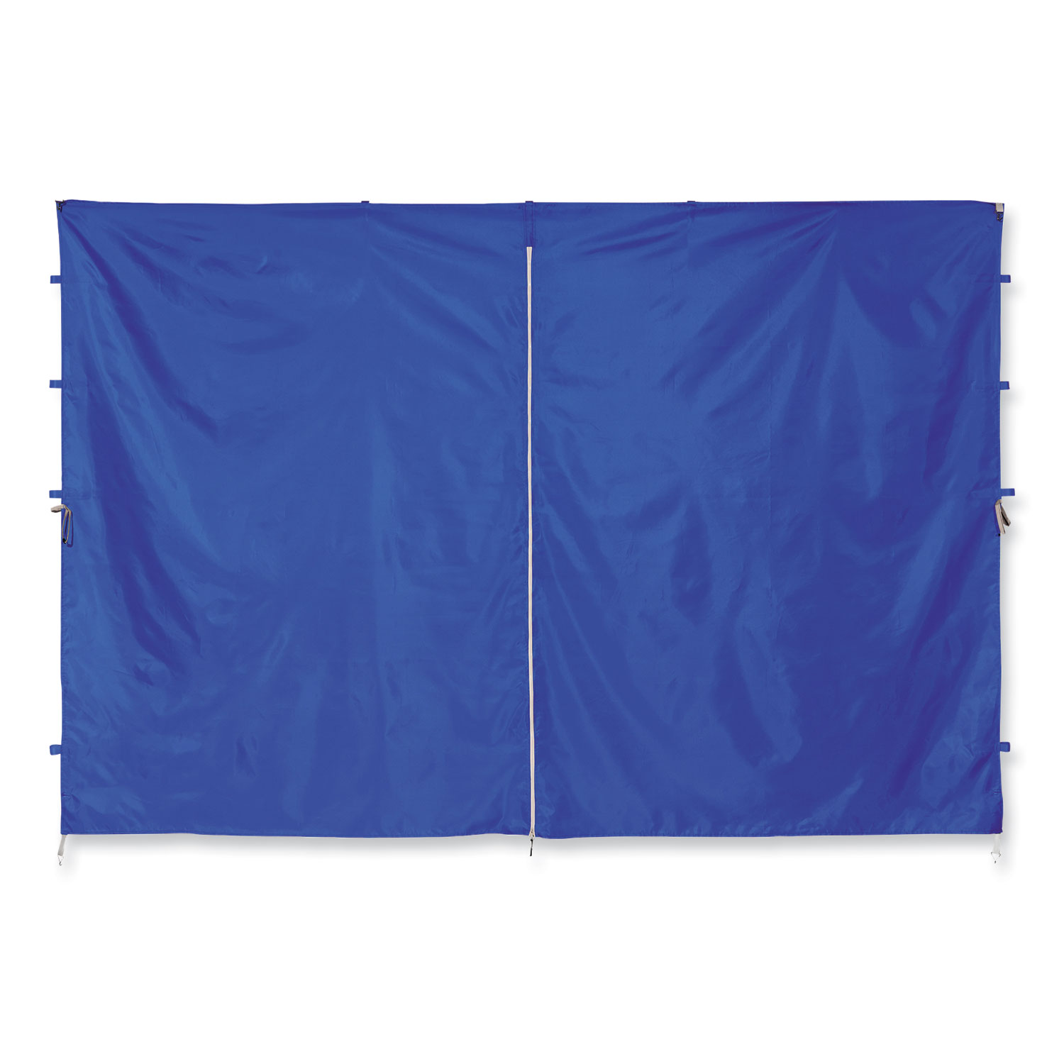 Shax 6096 Pop-Up Tent Sidewall with Zipper, Single Skin, 10 ft x 10 ft, Polyester, Blue