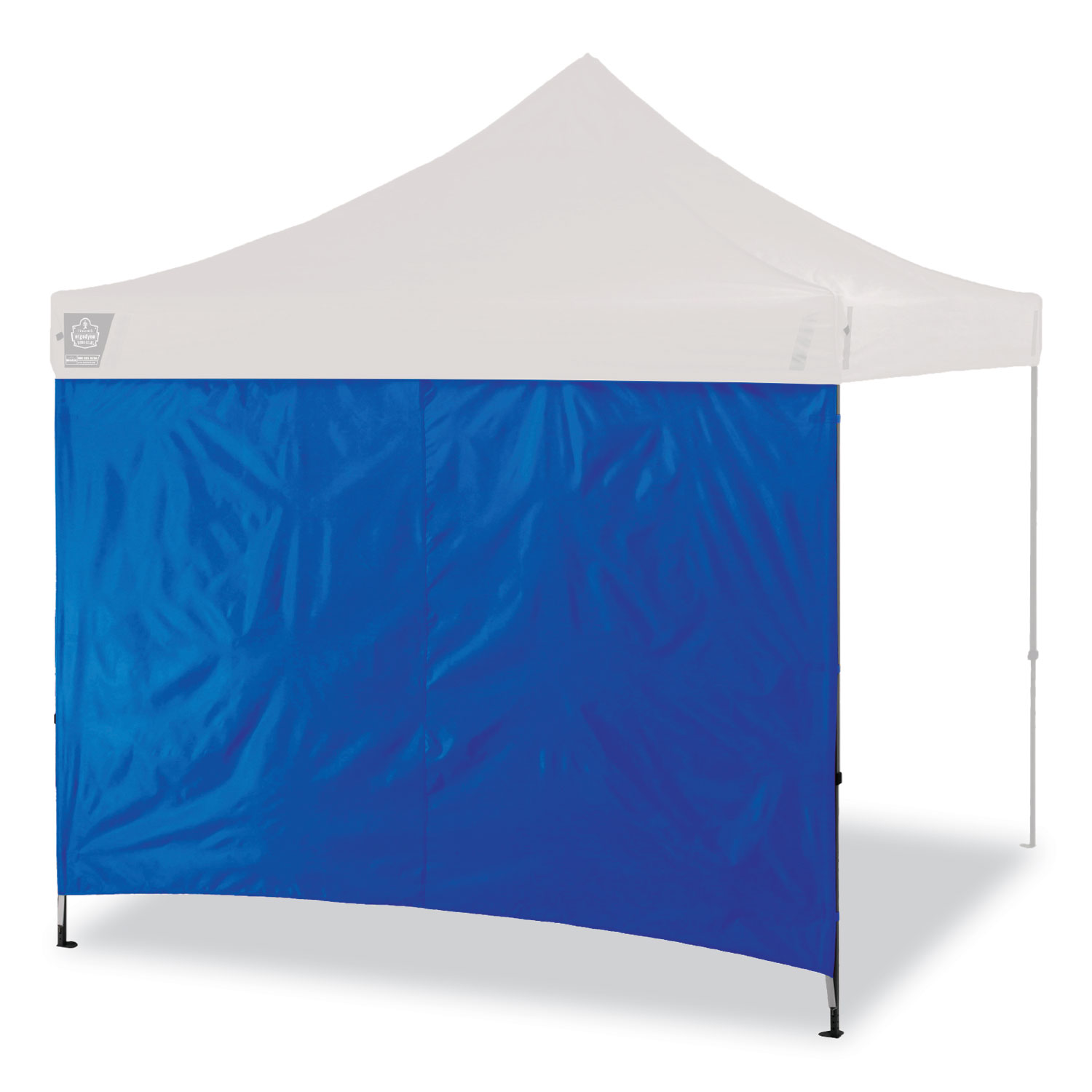 Shax 6098 Pop-Up Tent Sidewall, Single Skin, 10 ft x 10 ft, Polyester, Blue