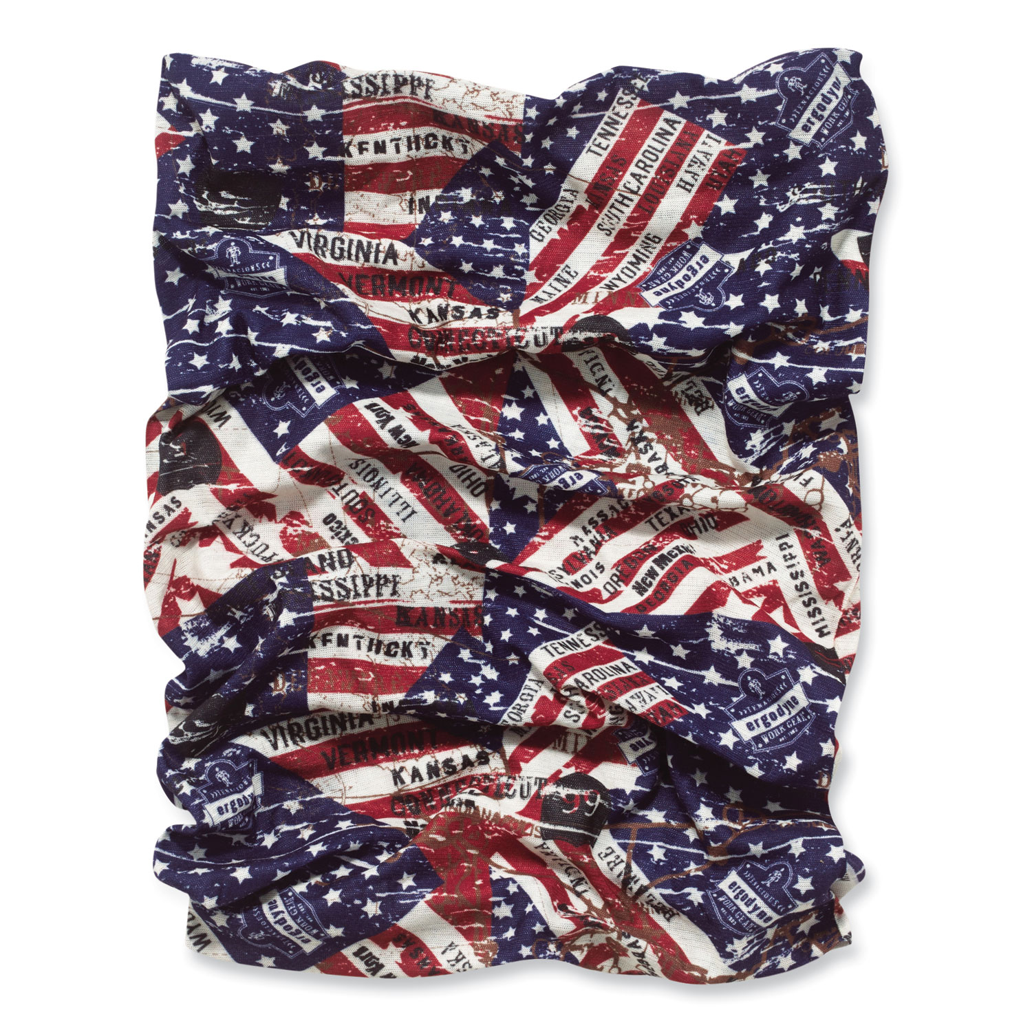 Chill-Its 6485 Multi-Band, Polyester, One Size Fits Most, Stars and Stripes