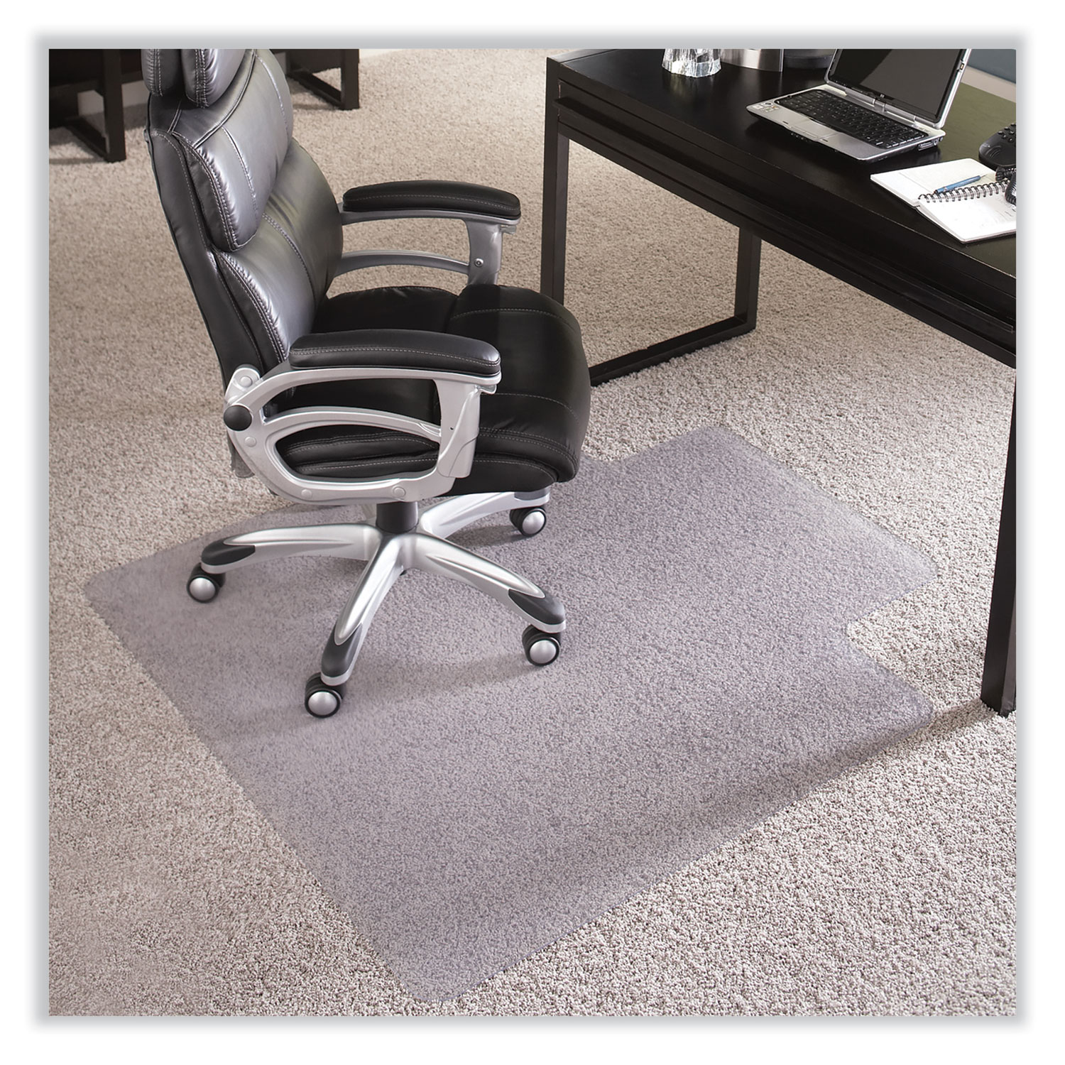 360 Office Furniture 36 x 48 Clear Office Chair Mat for Hard Floors