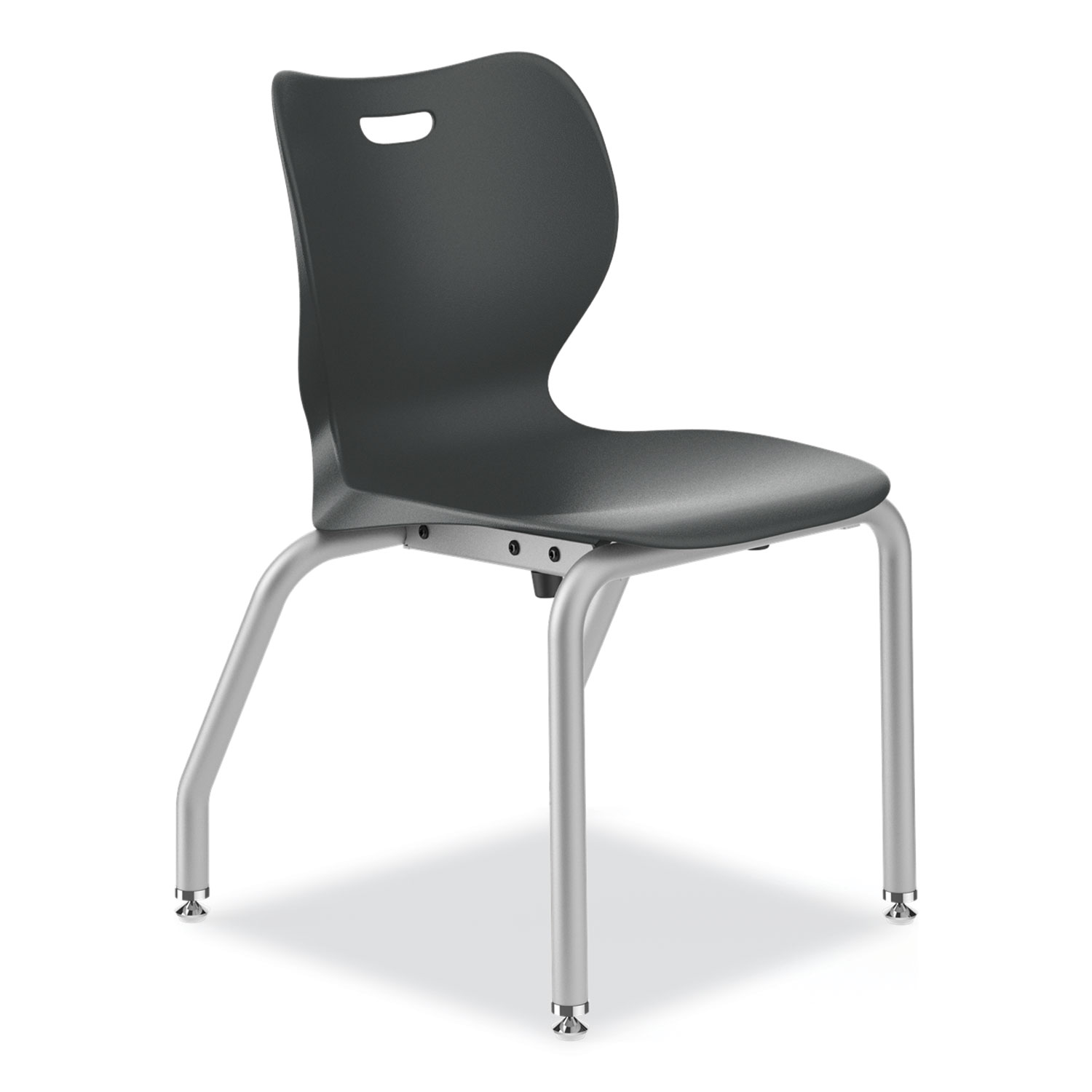 SmartLink Four-Leg Chair, Supports Up to 275 lb, 16″ Seat Height, Lava Seat, Lave Back, Platinum Base, 4/Carton