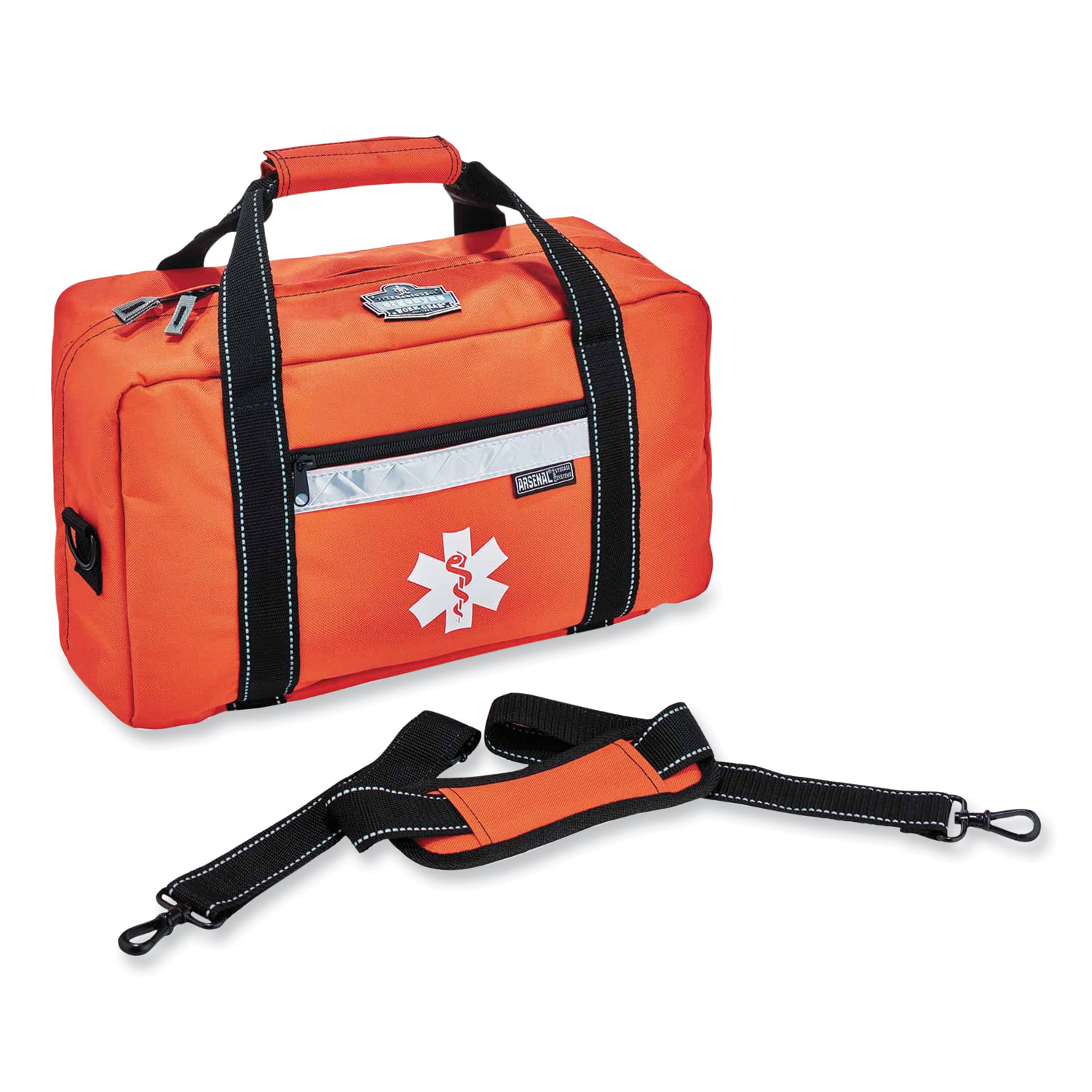 Arsenal 5220 Responder Trauma Bag, 7.5 x 16.5 x 10, Orange