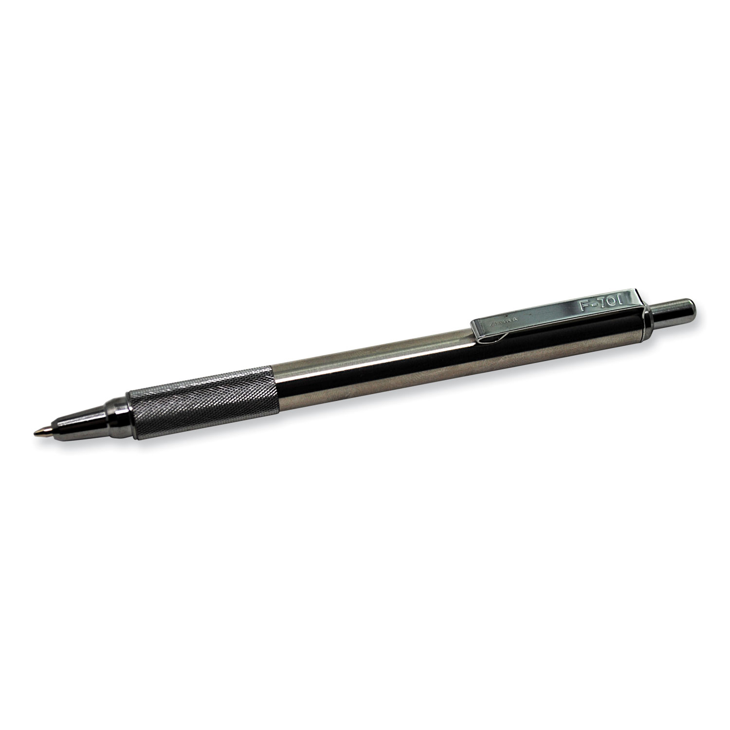 F-701 Ballpoint Pen, Retractable, Fine 0.7 mm, Black Ink