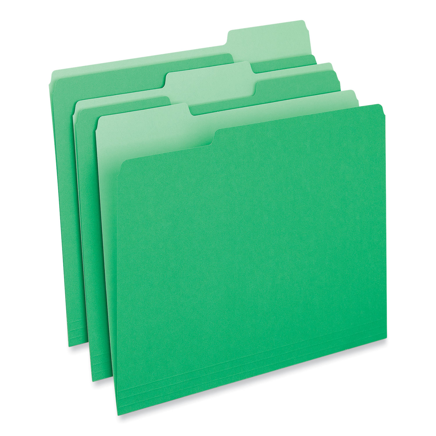 Notes Folder Oversized 1/3-Cut Tabs Assorted Colors Letter Size 12 per Pack 