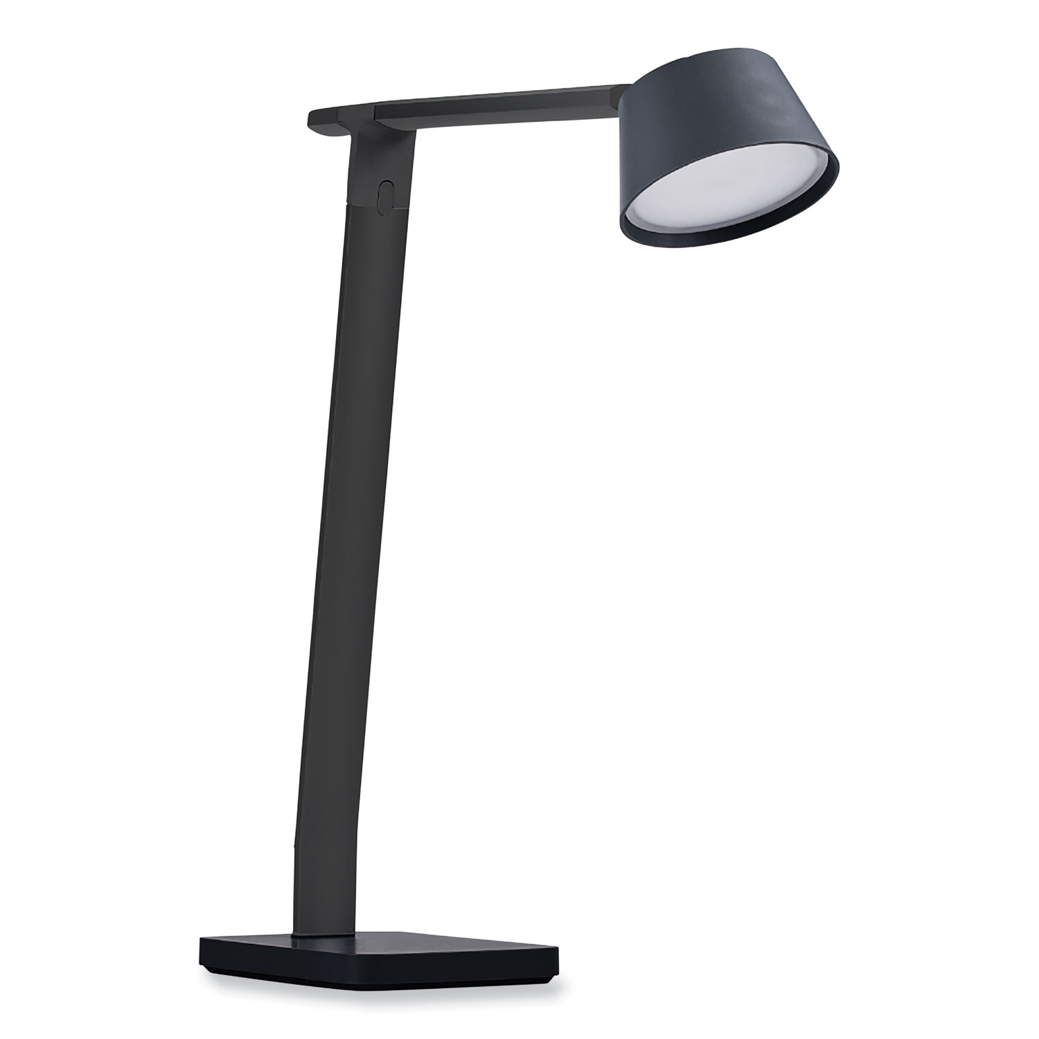 BLACK+DECKER PureOptics Verve Designer Series LED Desk Lamp with Wireless Charging, 17.32 High, Black