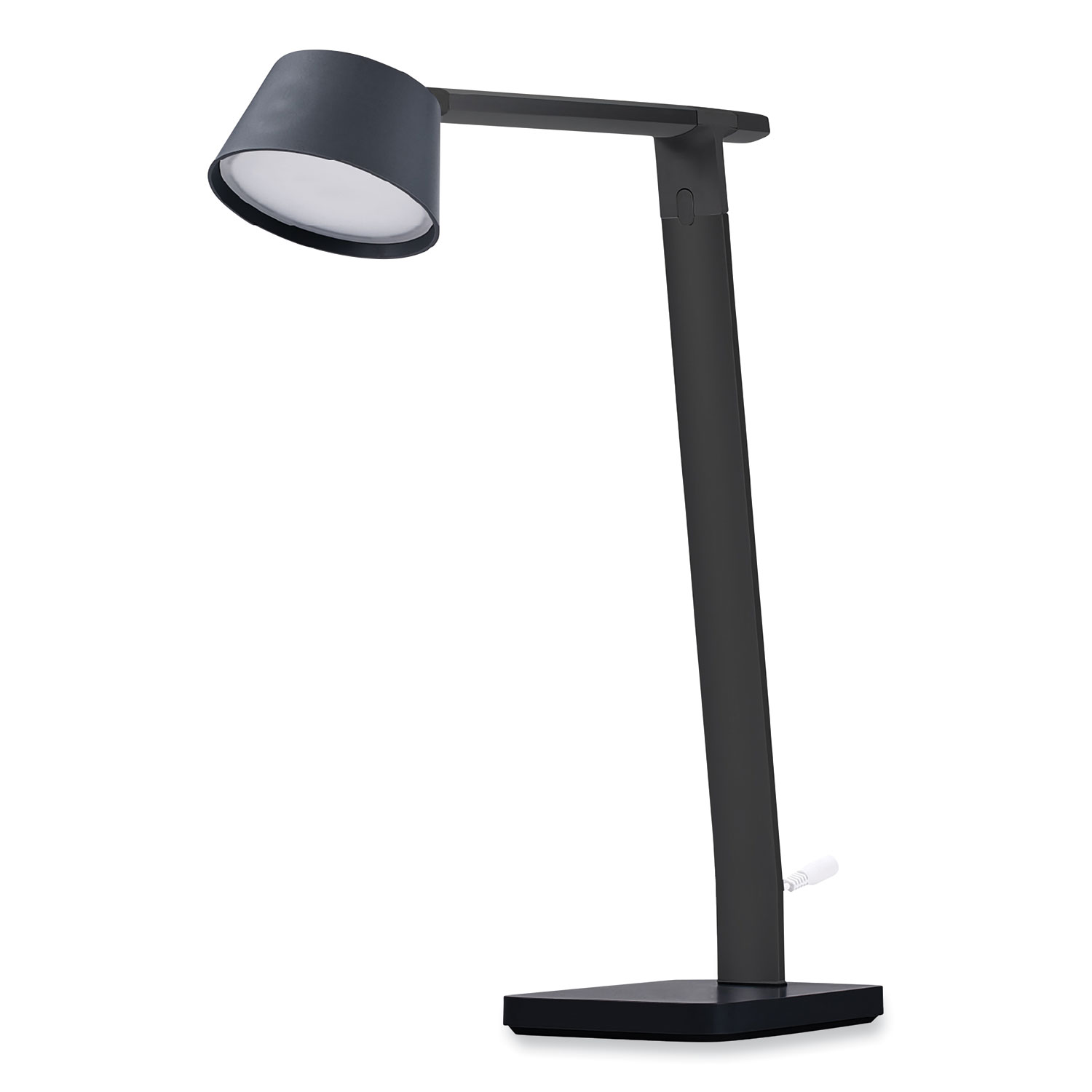 BLACK+DECKER PureOptics Verve Designer Series LED Desk Lamp with USB Port, 17.32 High, Black