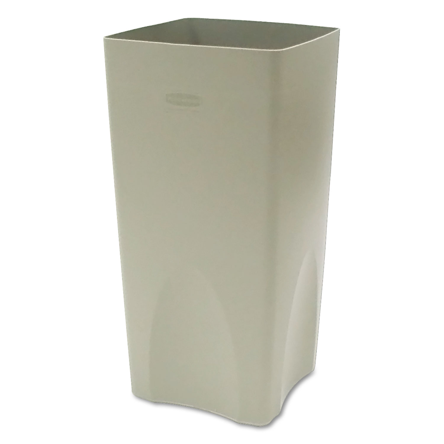  Rubbermaid Commercial FG356300BEIG Plaza Waste Container Rigid Liner, Square, Plastic, 19 gal, Beige (RCP356300BGCT) 