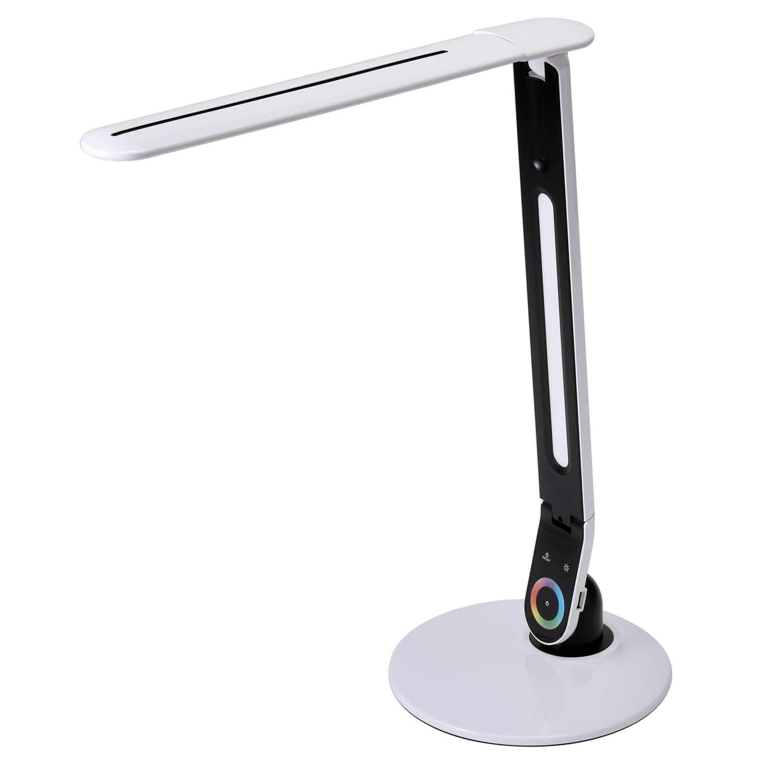 Bostitch® Office Color Changing Desk Lamp with RGB Arm, 20 High, White