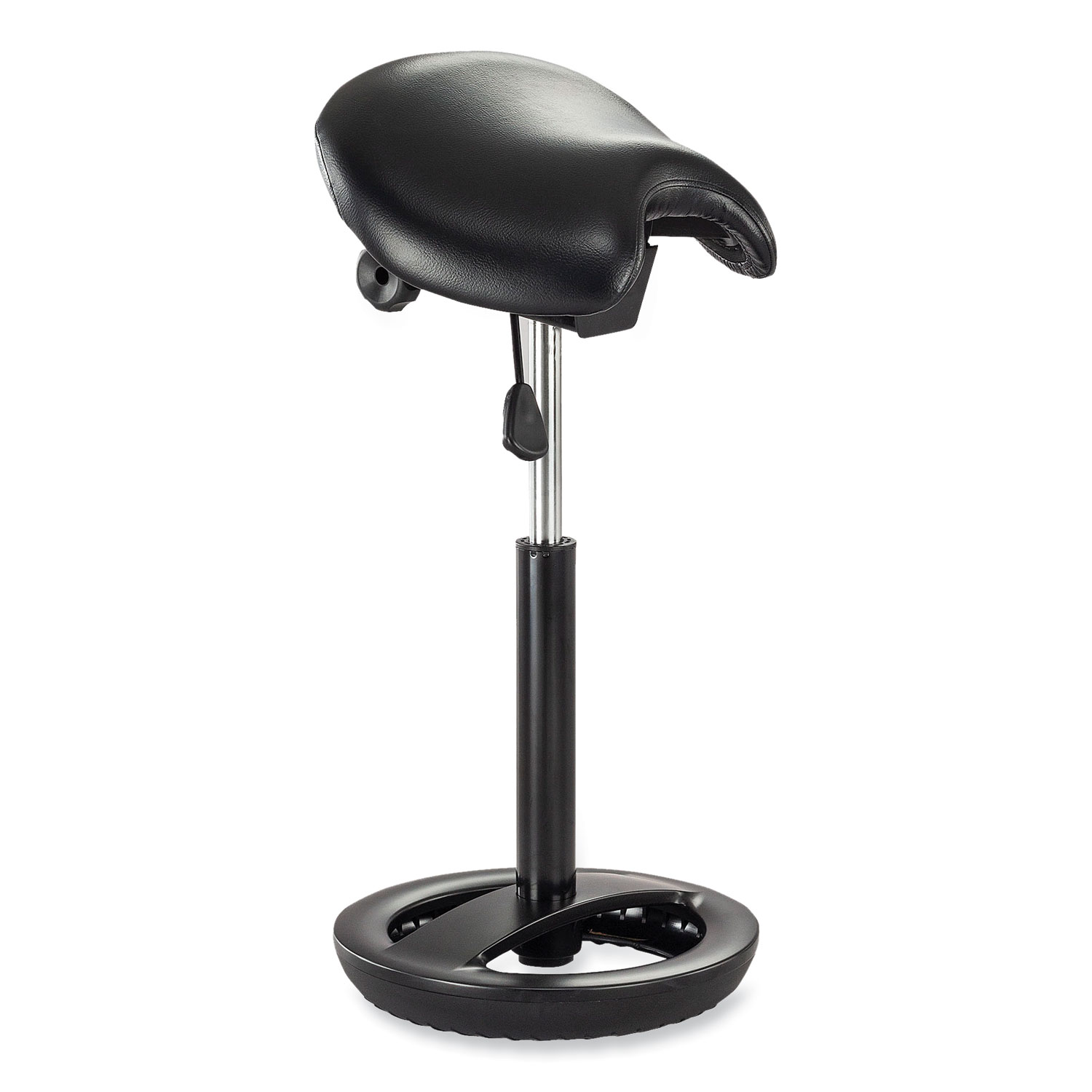Twixt Extended-Height Saddle Seat Stool, Backless, Supports Up to