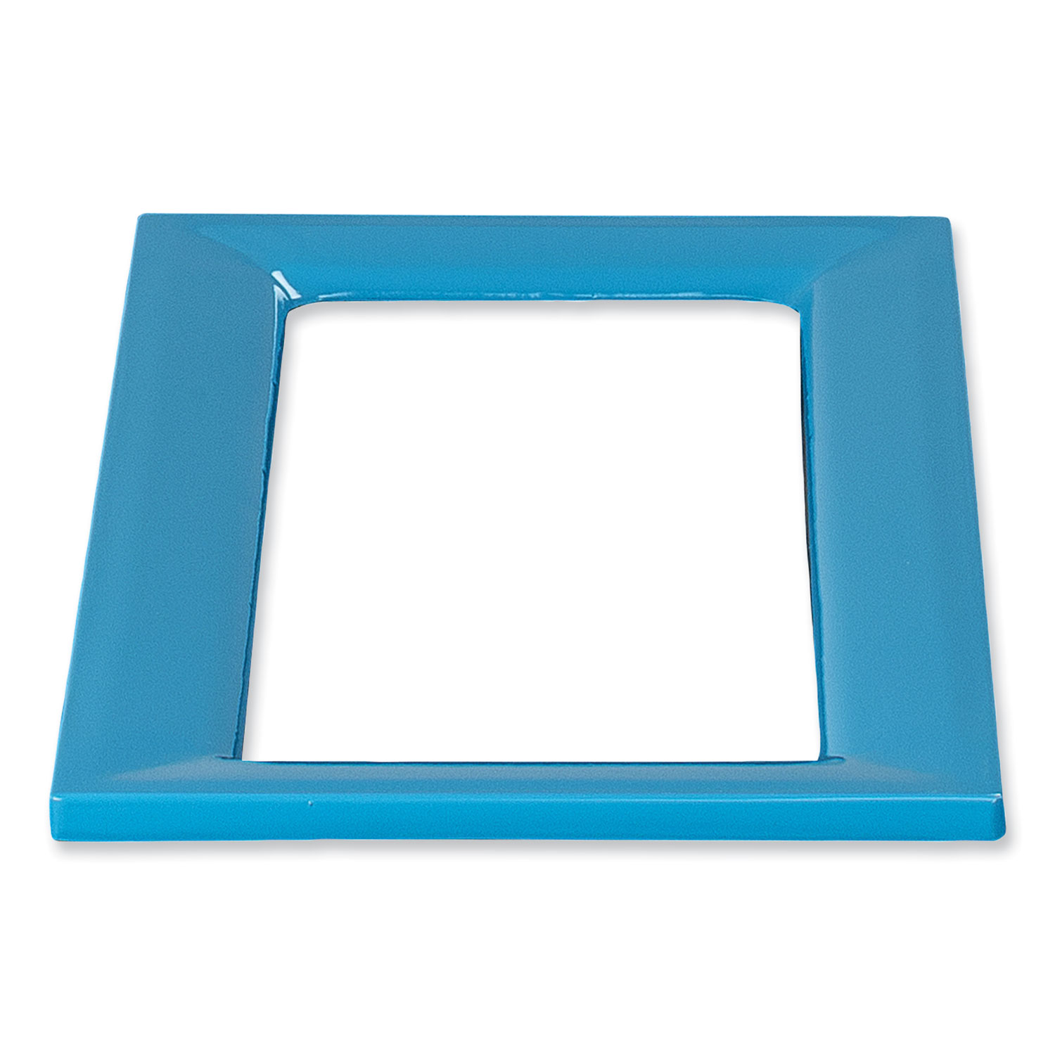 Safco® Mixx Recycling Center Lid, 9.87w x 19.87d x 0.62h, Blue