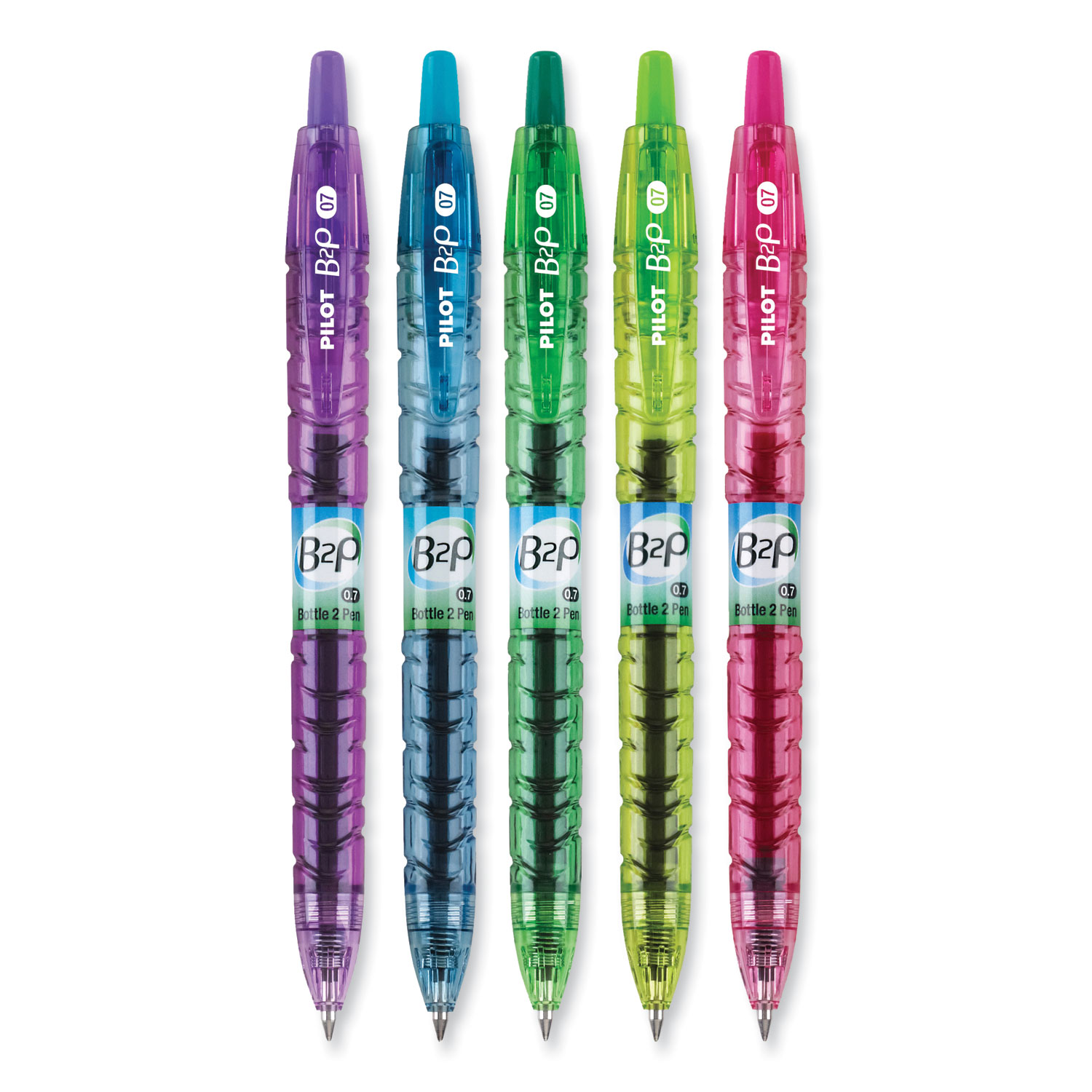 Pilot® B2P Bottle-2-Pen Recycled Gel Pen, Retractable, Fine 0.7 mm ...