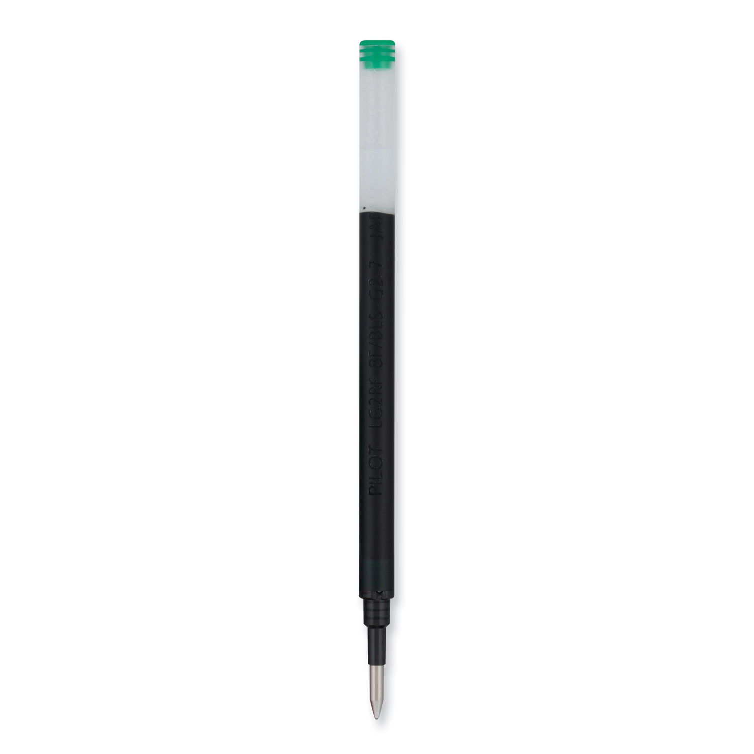 Refill for Pilot B2P, Dr Grip, G2, G6, MR Metropolitan, Precise BeGreen and Q7 Gel Pens, Fine Tip, Green Ink, 2/Pack