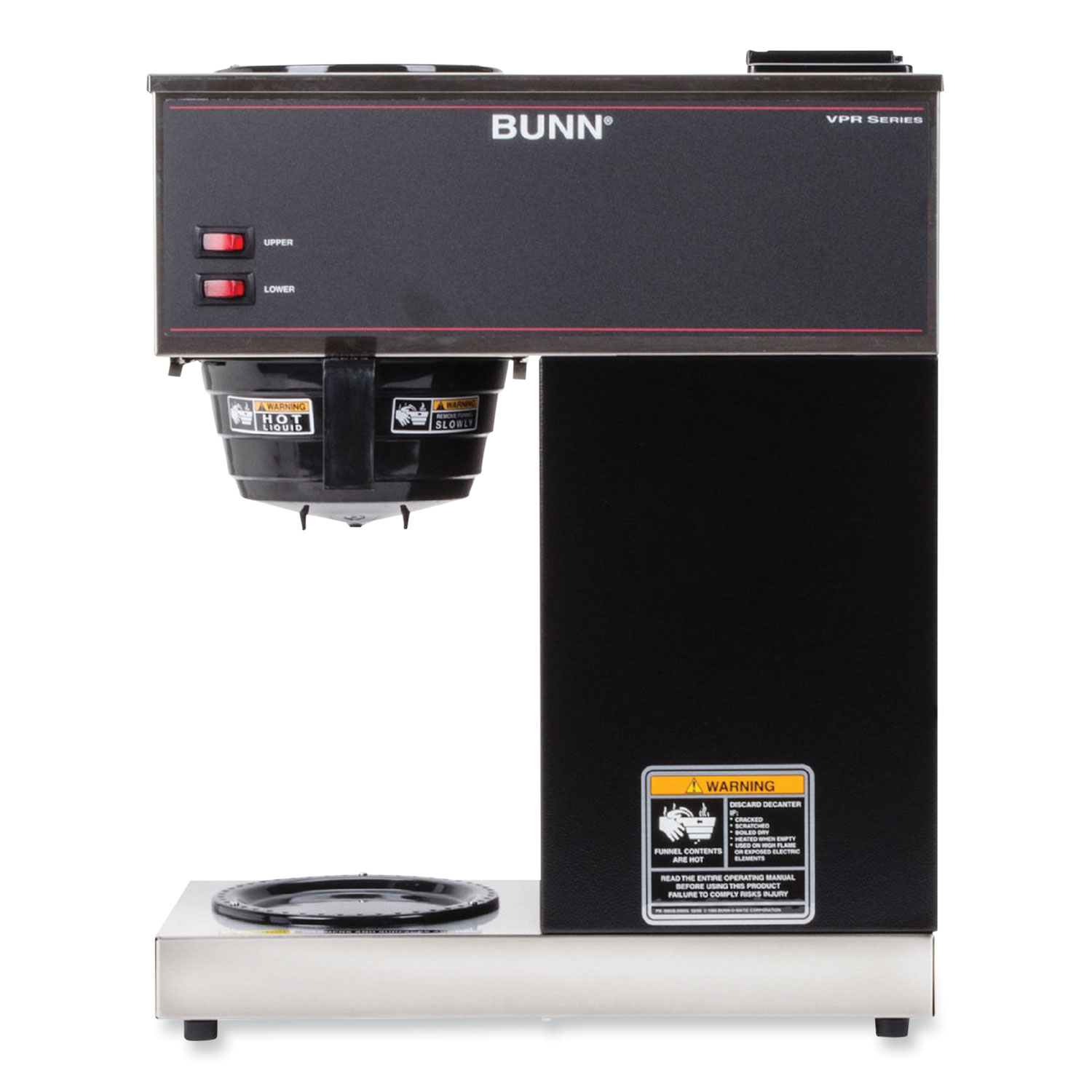 Bunn 12 Cup Pourover Brewer Stainless Steel - Office Depot