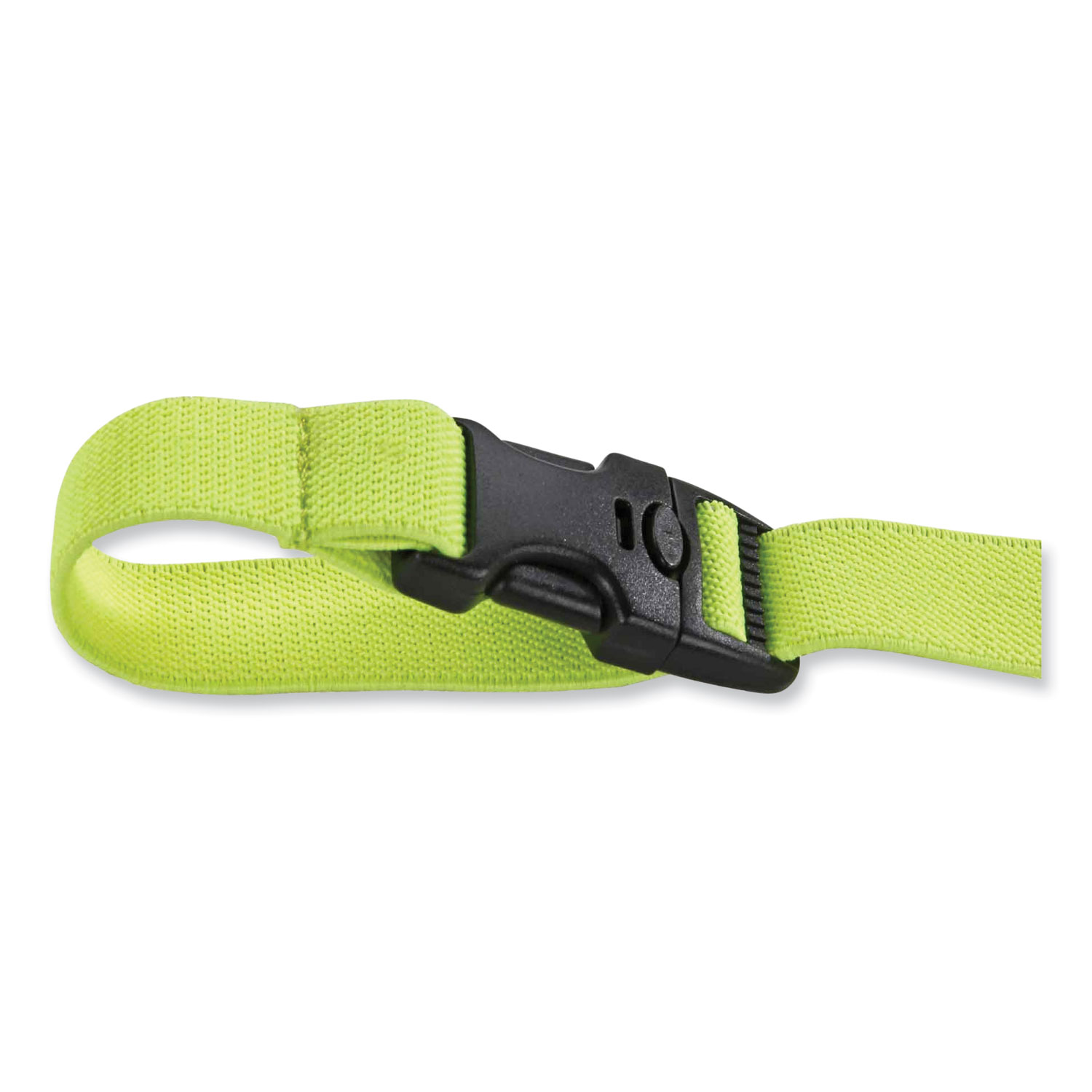 Squids 3150 Elastic Lanyard with Buckle, 2 lb Max Working Capacity, 18″ to 48″ Long, Lime