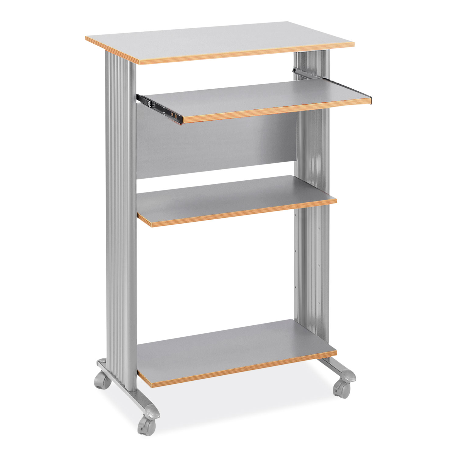 Muv Standing Desk, 29.5″ x 22″ x 45″, Gray