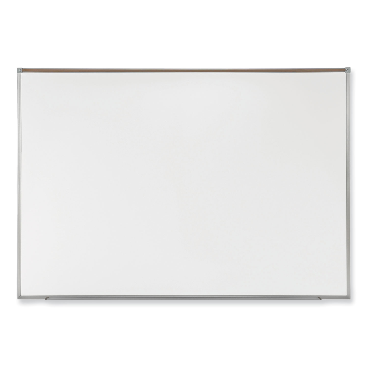 Proma Magnetic Porcelain Projection Whiteboard with Aluminum Frame, 96.5″ x 48.5″, White Surface, Satin Aluminum Frame