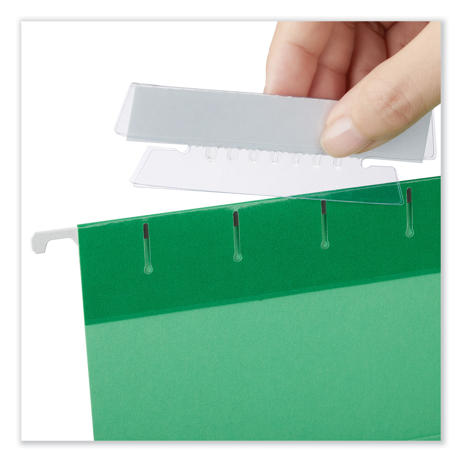 11X17 Hanging File Folders (25 Pack) Includes White Metal Rod Hangers,  Plastic Label Tabs & Label Cards