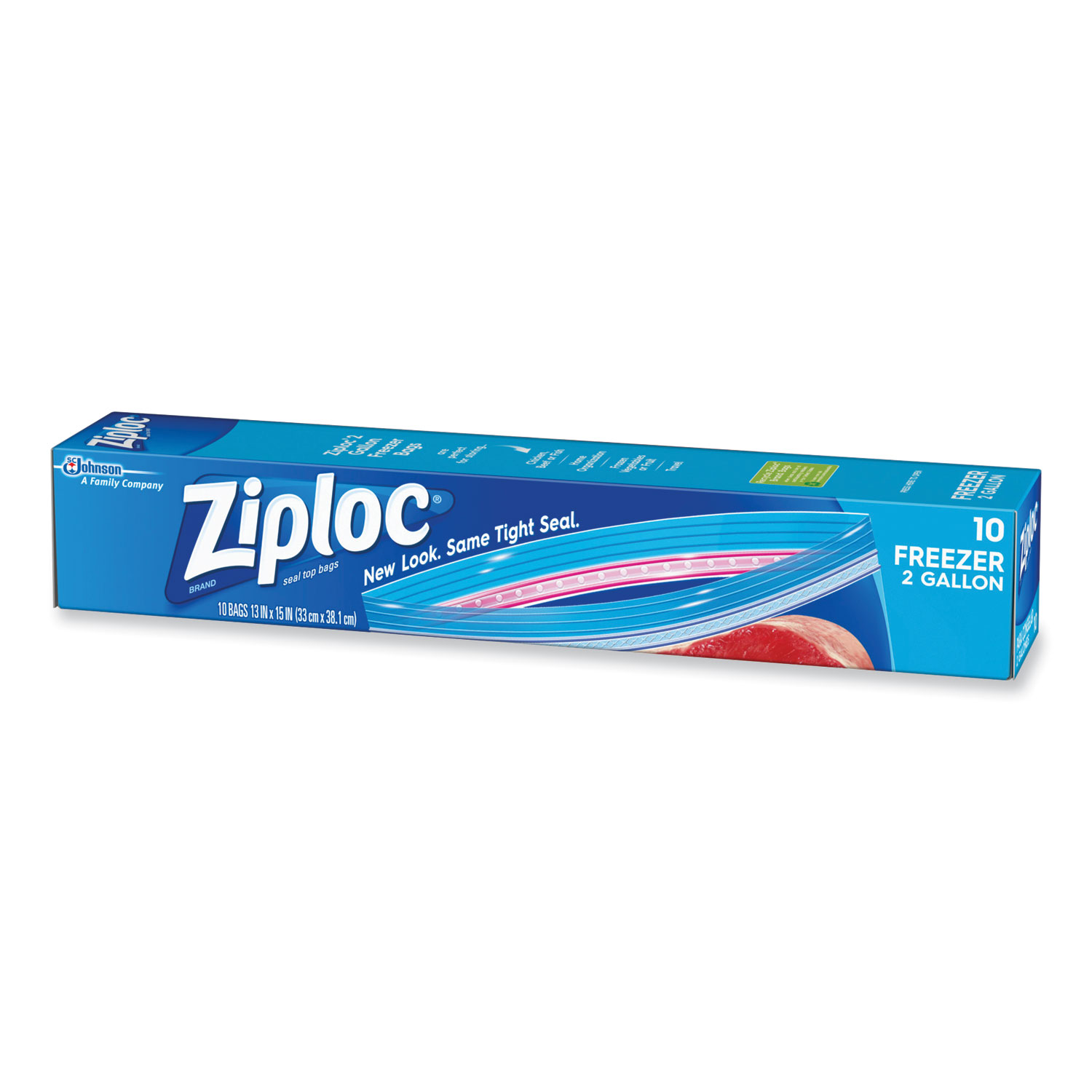 Ziploc Double Zipper Freezer Bags - SJN682258 