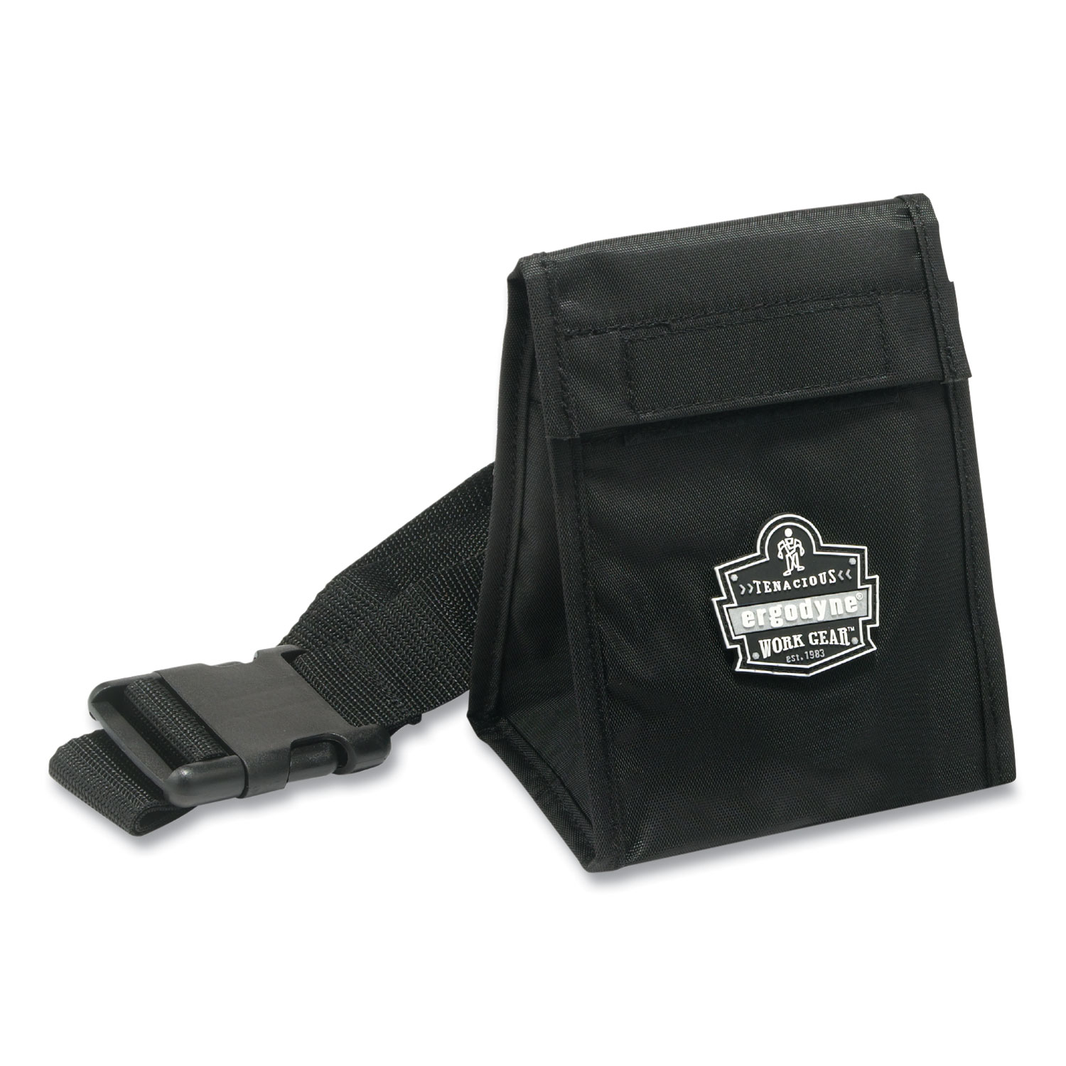 Arsenal 5184 Mouthbit Respirator Bag, 5 x 4 x 6.5, Black