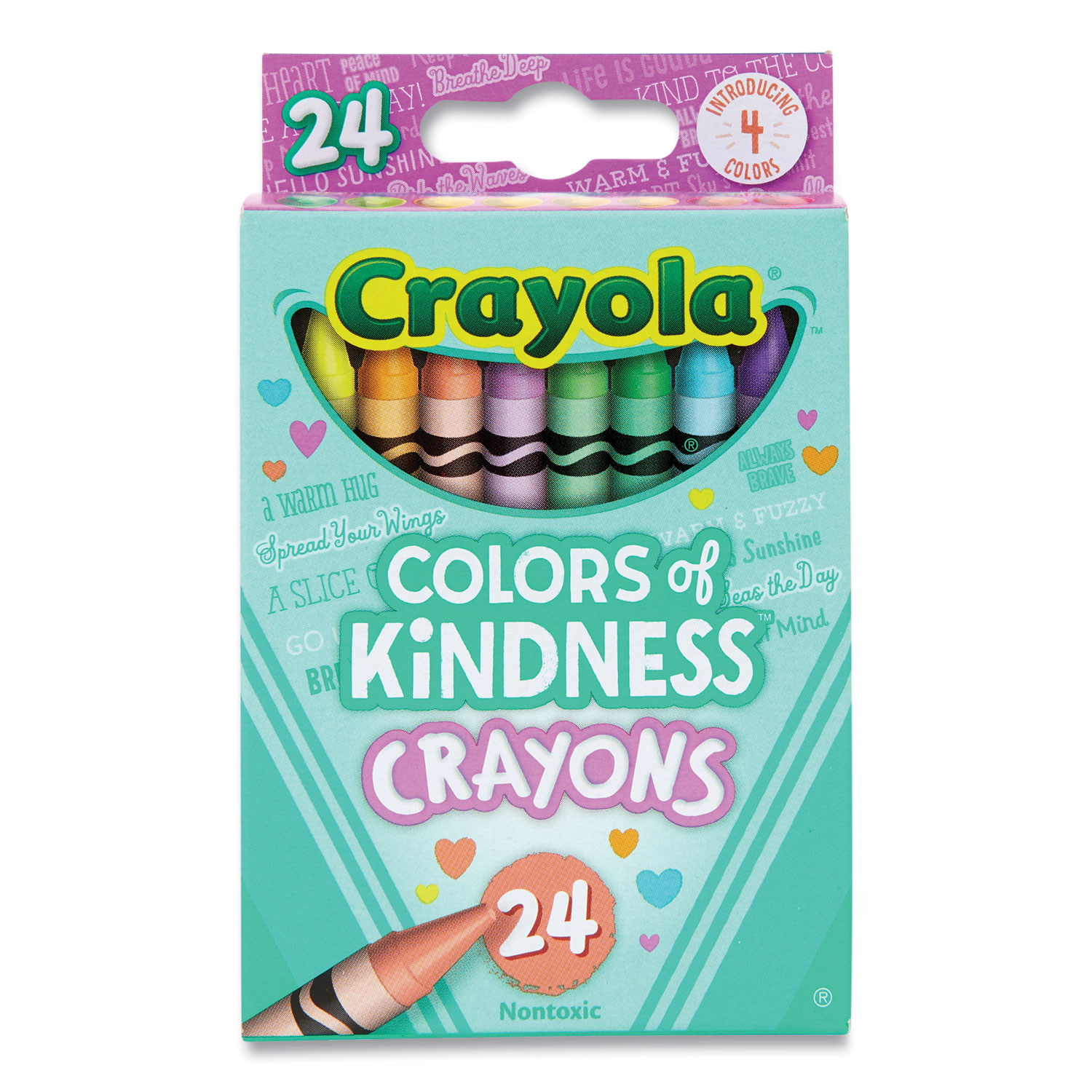 Classic Color Crayons, Peggable Retail Pack, 16 Colors/Pack - Reliable Paper