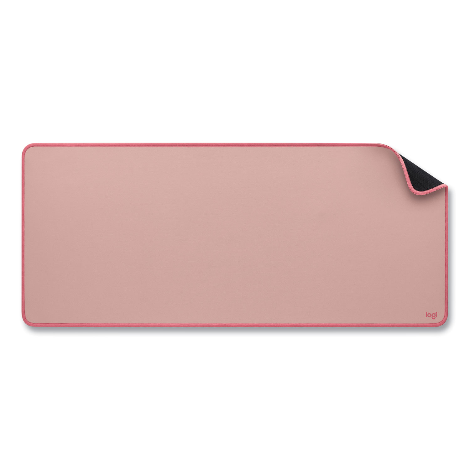 Studio Series Polyester Desk Mat, 27.5 x 11.8, Dark Rose