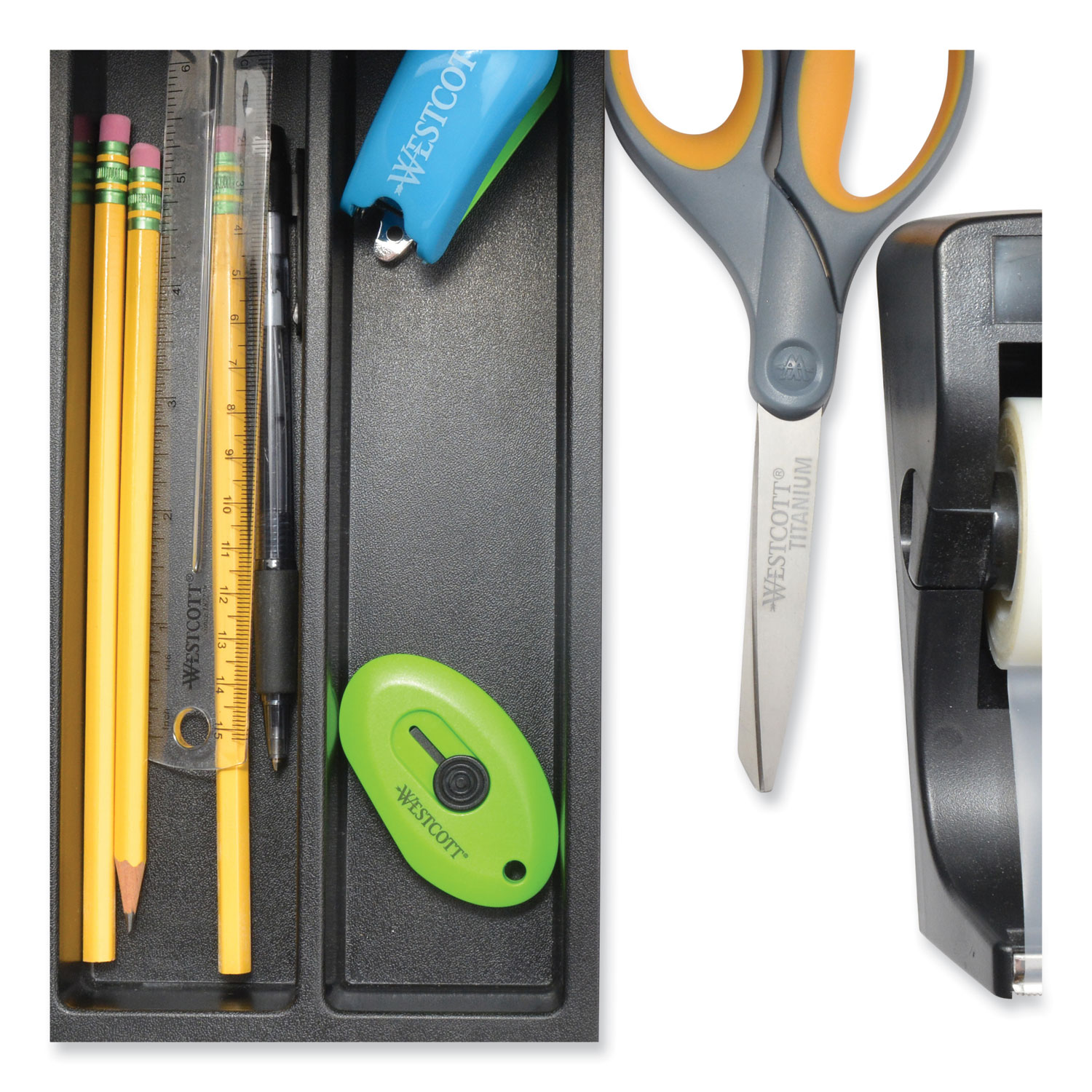 Compact Safety Ceramic Blade Box Cutter, Retractable Blade, 0.5 Blade,  2.5 Plastic Handle, Green - mastersupplyonline
