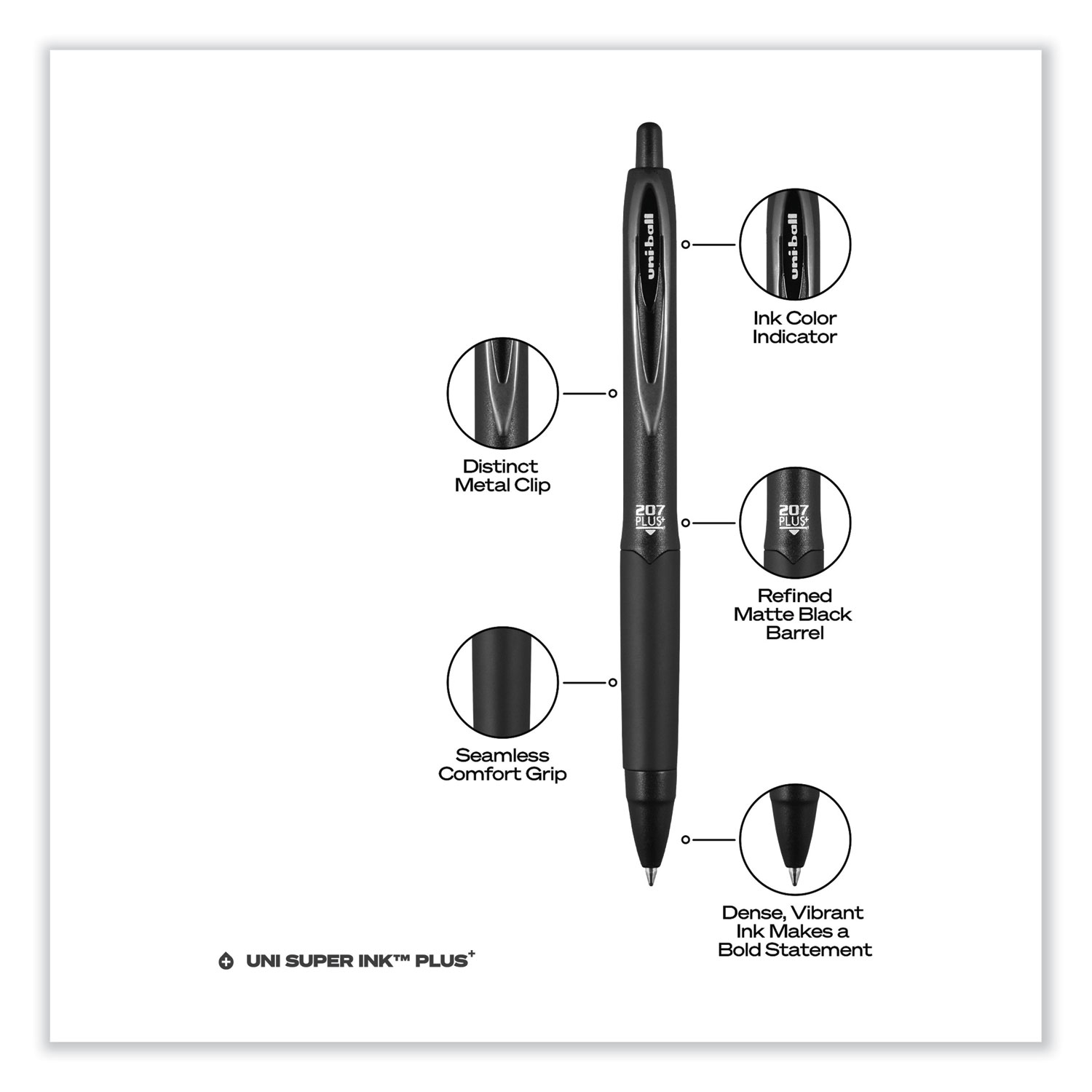 Sharpie® S-Gel™ Comfort Grip Gel Pen - Black, 4 pk - Pay Less Super Markets