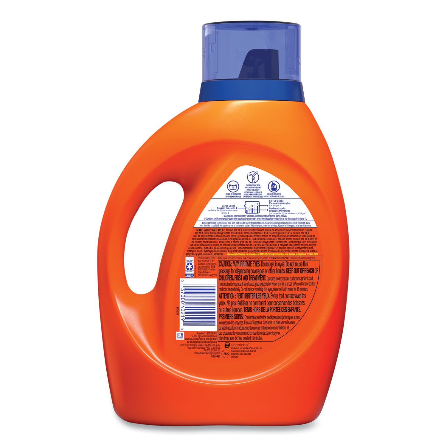 HE Liquid Laundry Detergent, Original Scent, 92 oz Bottle - RD Wilson ...