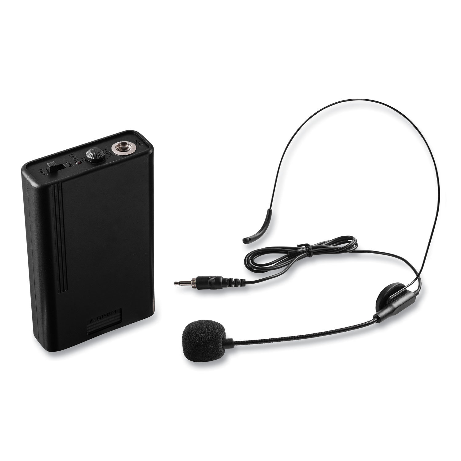 Wireless Headset Microphone, 200 ft Range