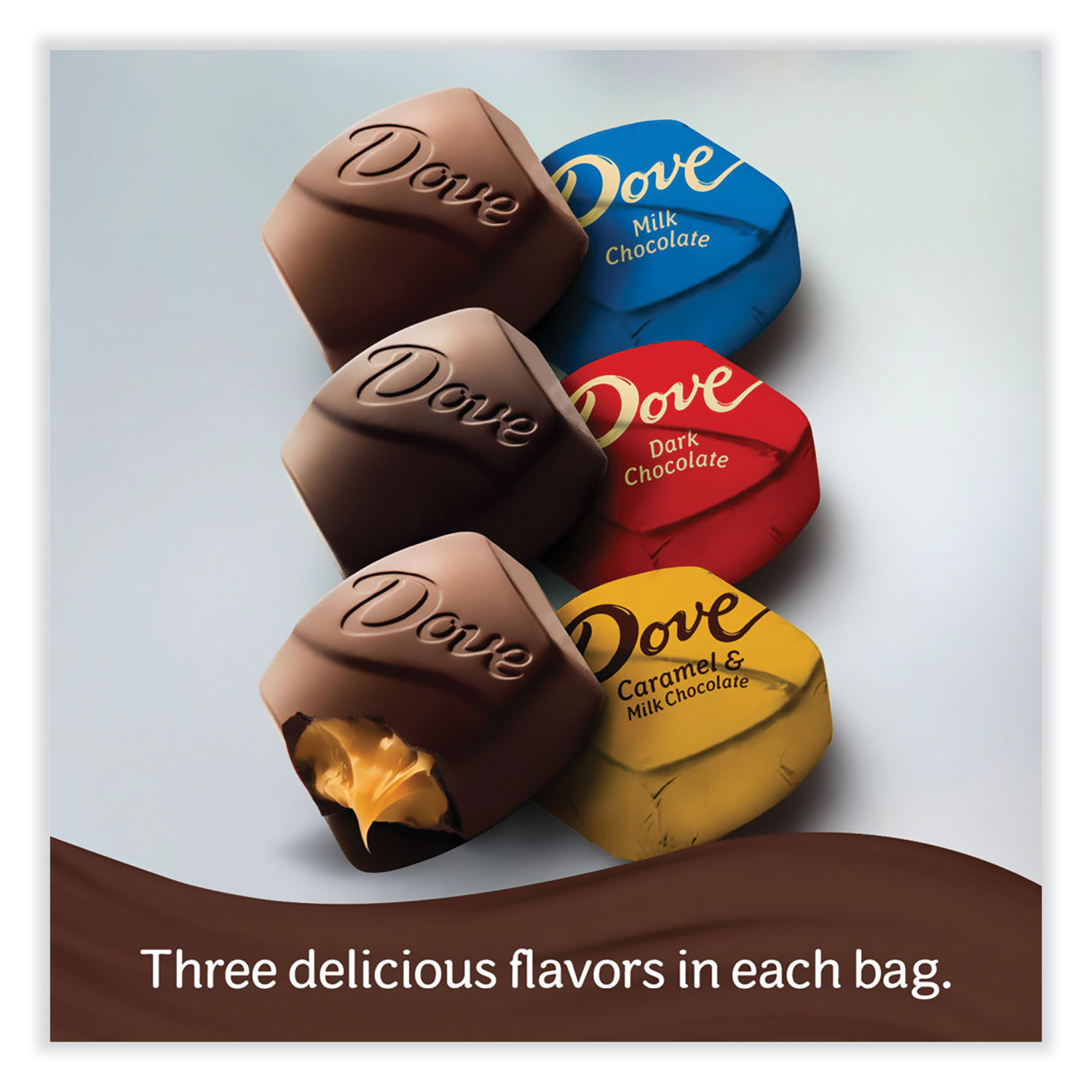 Dove Candies, 3 Flavor Variety Mix, 150 Pieces - 150 pieces, 43.07 oz