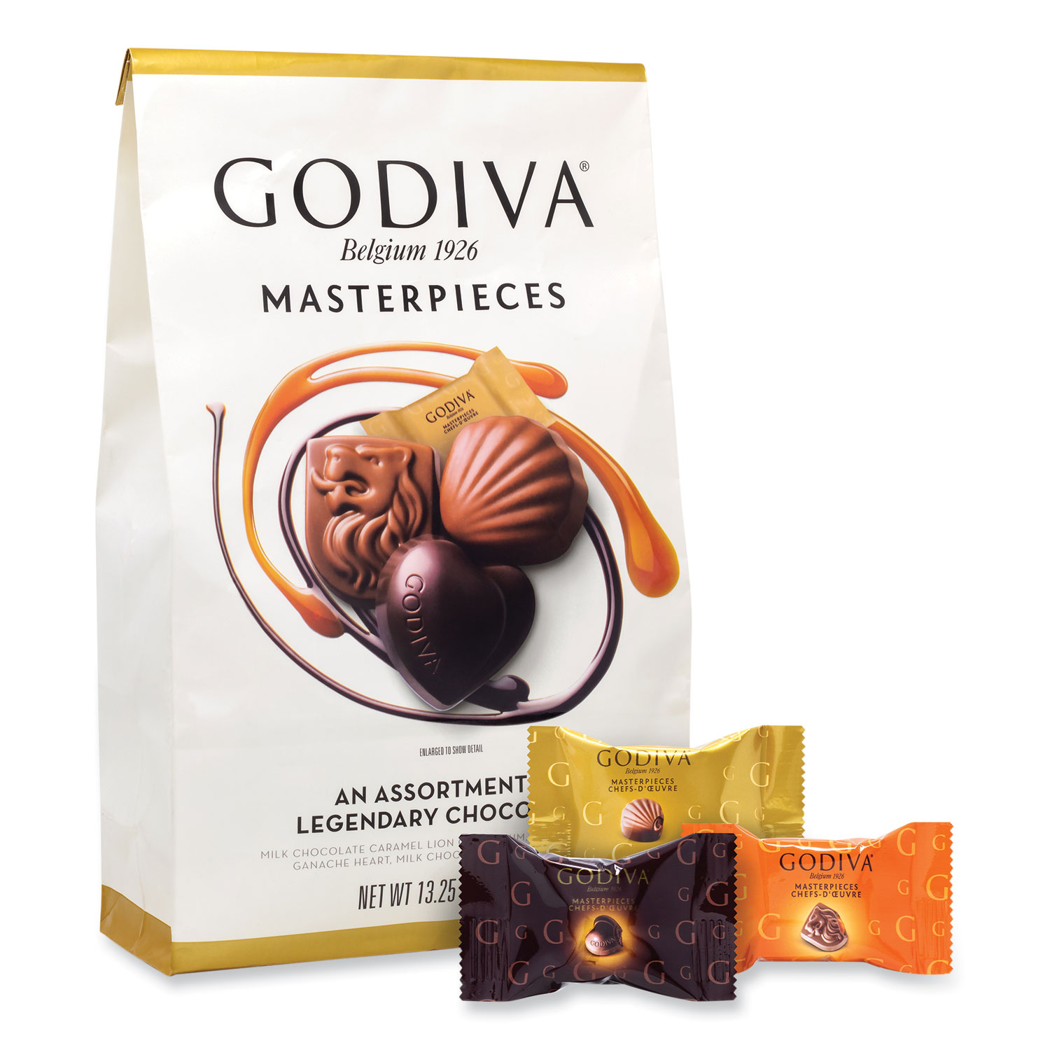 Masterpieces Chocolate Assortment, Assorted Flavors, 13.25 oz Bag ...