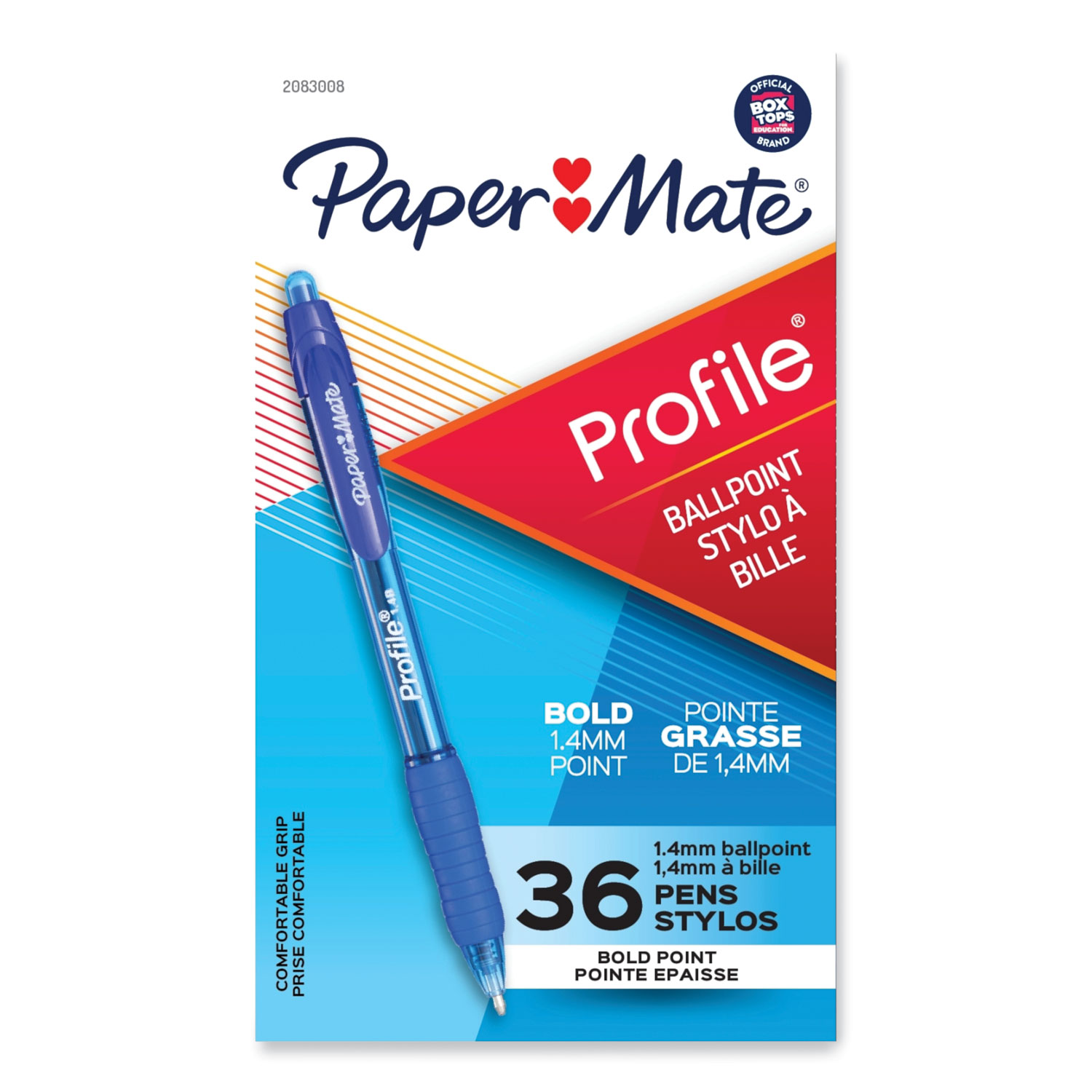 Paper Mate InkJoy Gel Pen, Retractable, Medium 0.7 mm, Assorted Ink and Barrel Colors, 36/Pack