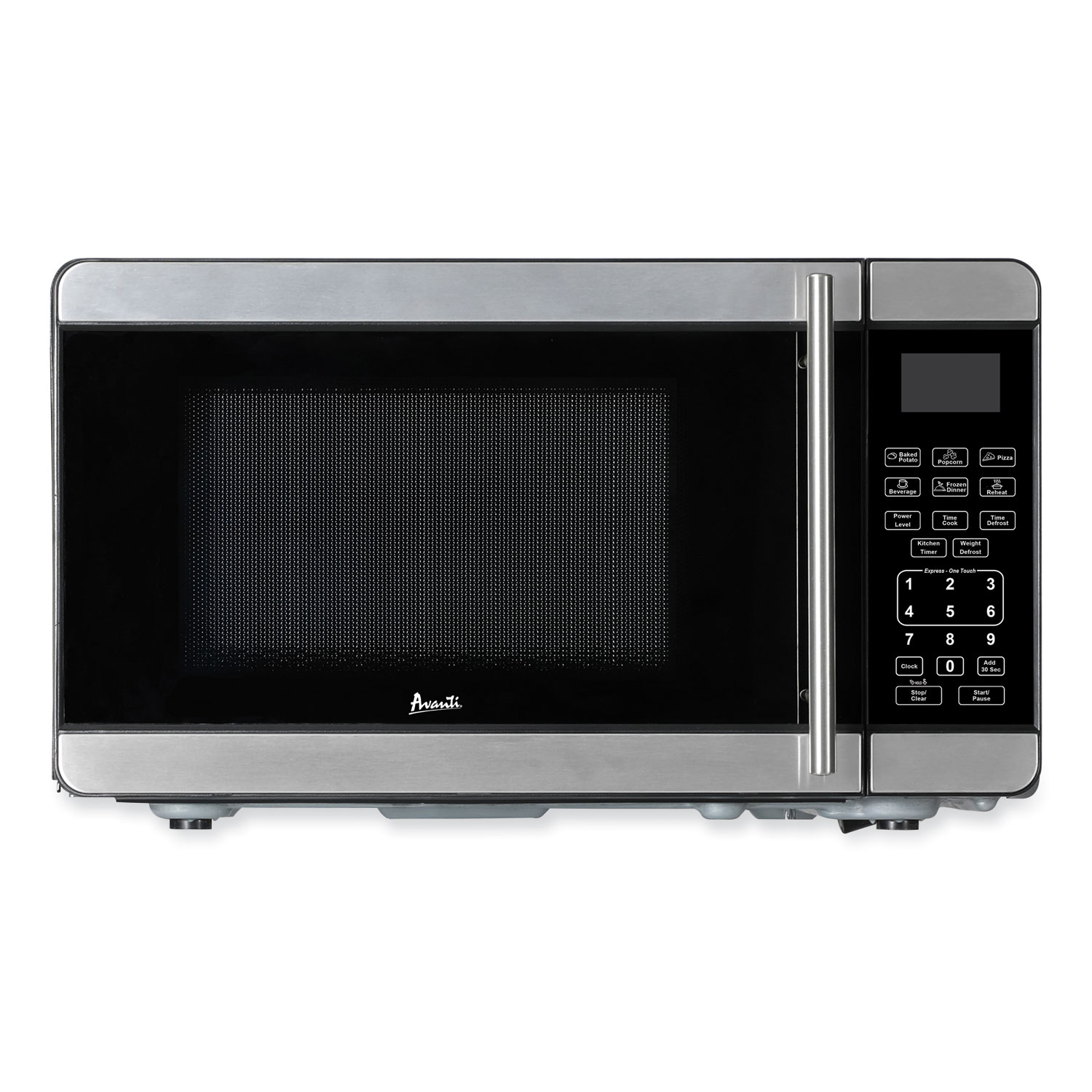 0.7 Cu Ft Microwave Oven, 700 Watts, Black - Zerbee