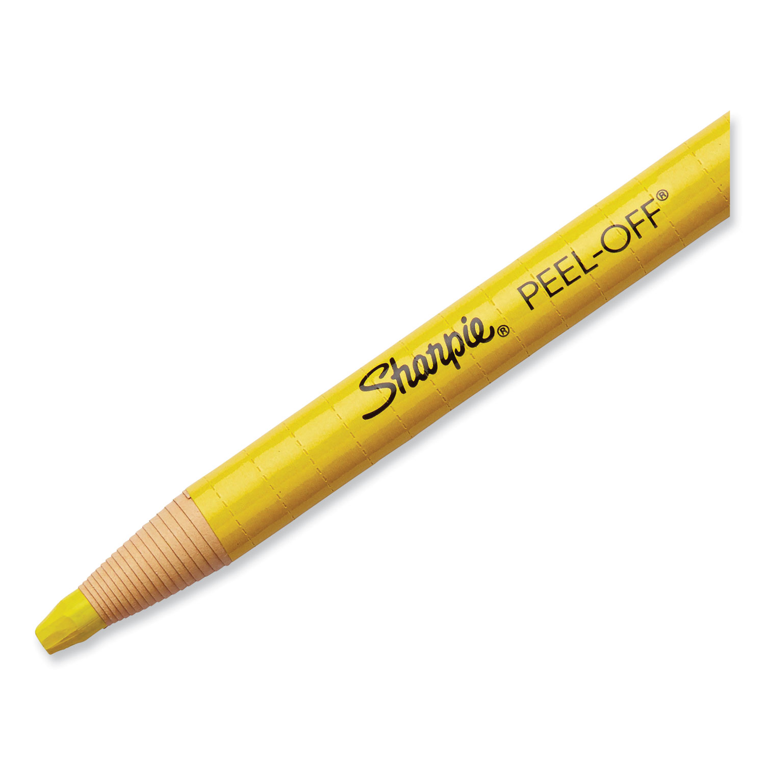 Peel-Off China Markers, Yellow, Dozen - Pointer Office Products