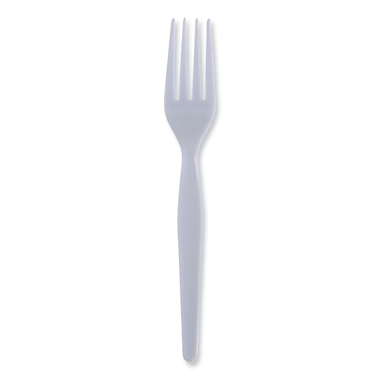 Boardwalk® Heavyweight Polystyrene Cutlery, Fork, White, 1000/Carton ...