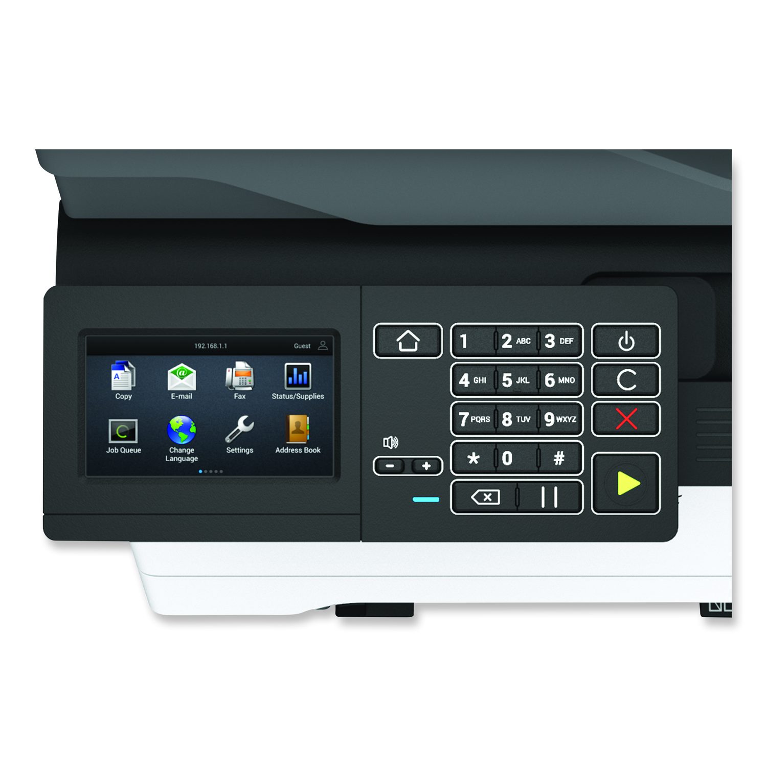 CX622ade Multifunction Printer, Copy/Fax/Print/Scan - 3D Office ...