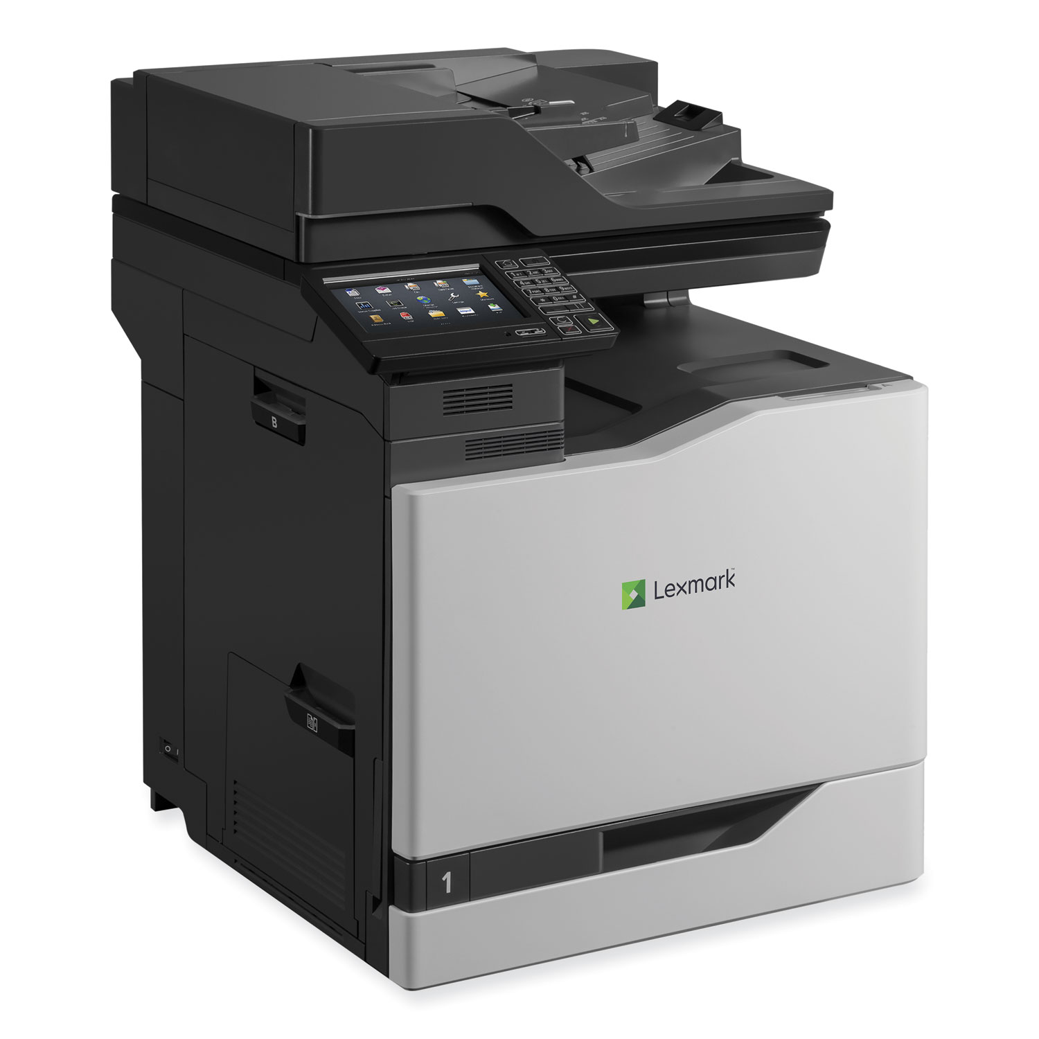 Cx820de Multifunction Color Laser Printer, Copy Fax Print Scan - Zuma