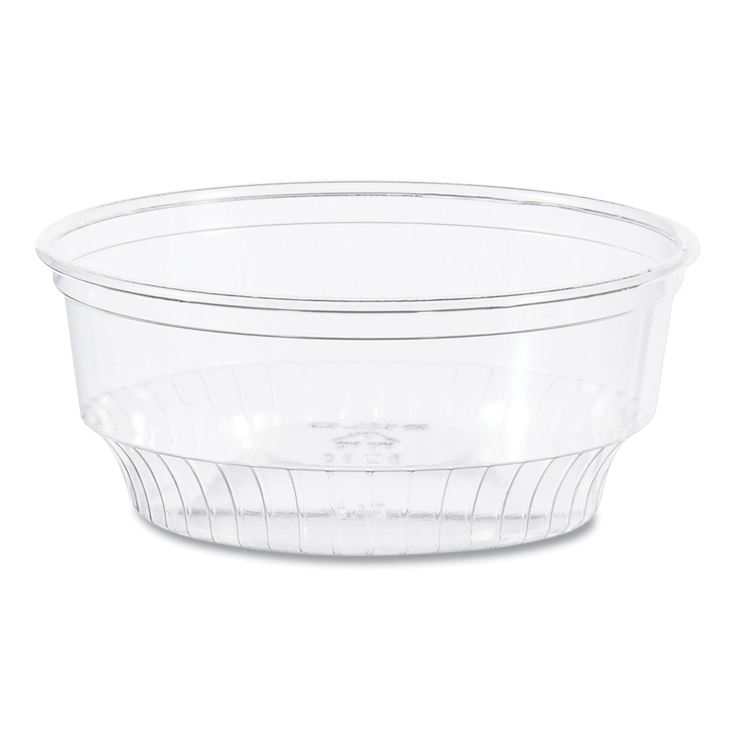 Sundae Cups, 3.5 oz, Plastic, Clear, 50/Bag, 20 Bags/Carton