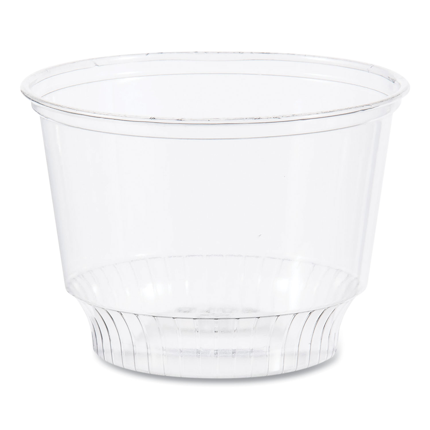Sundae Cups, 8 oz, Plastic, Clear, 50/Bag, 20 Bags/Carton