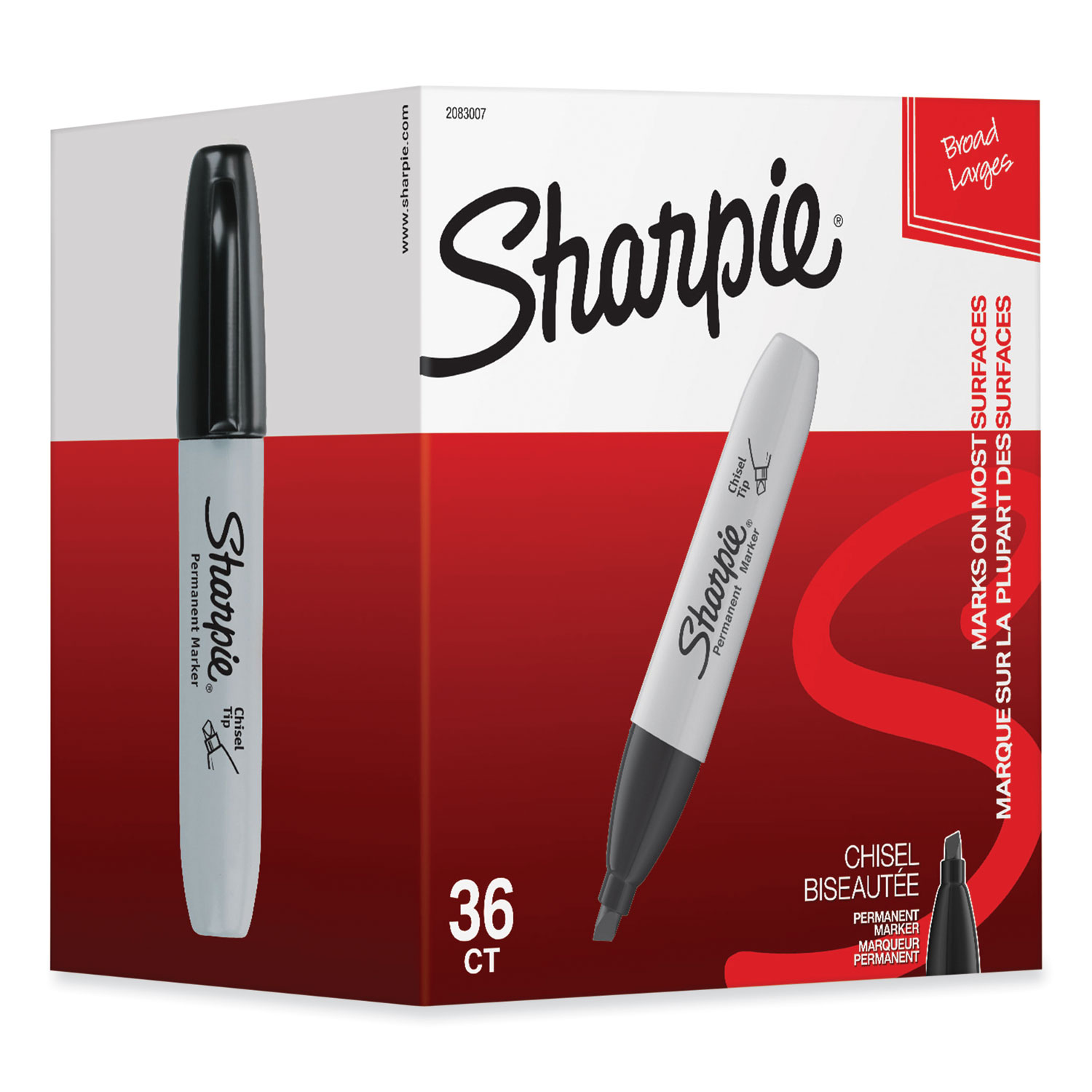  SAN44001BX - Sharpie Magnum Permanent Marker : Office Products