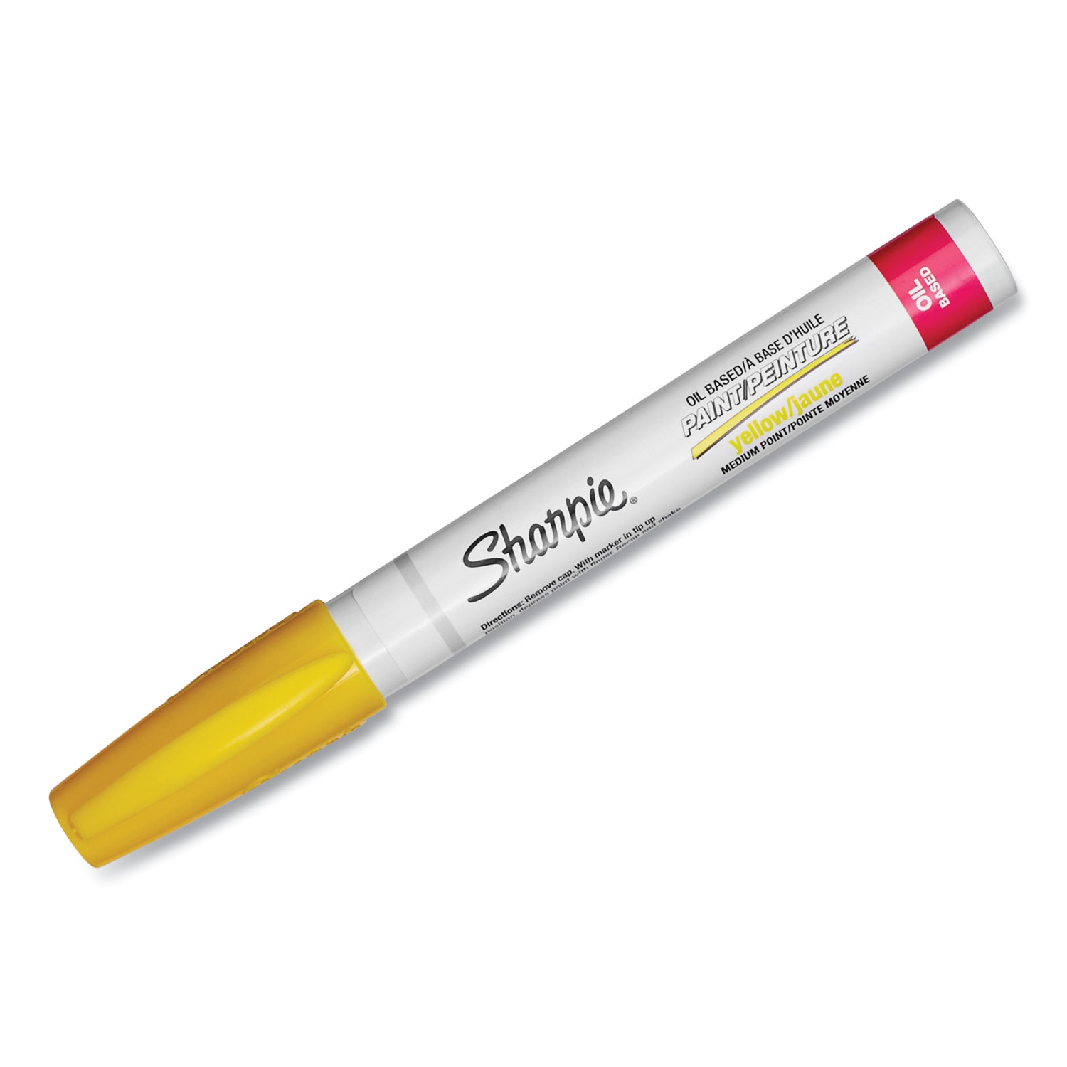 Permanent Paint Marker, Fine Bullet Tip, Yellow - Office Express Office  Products